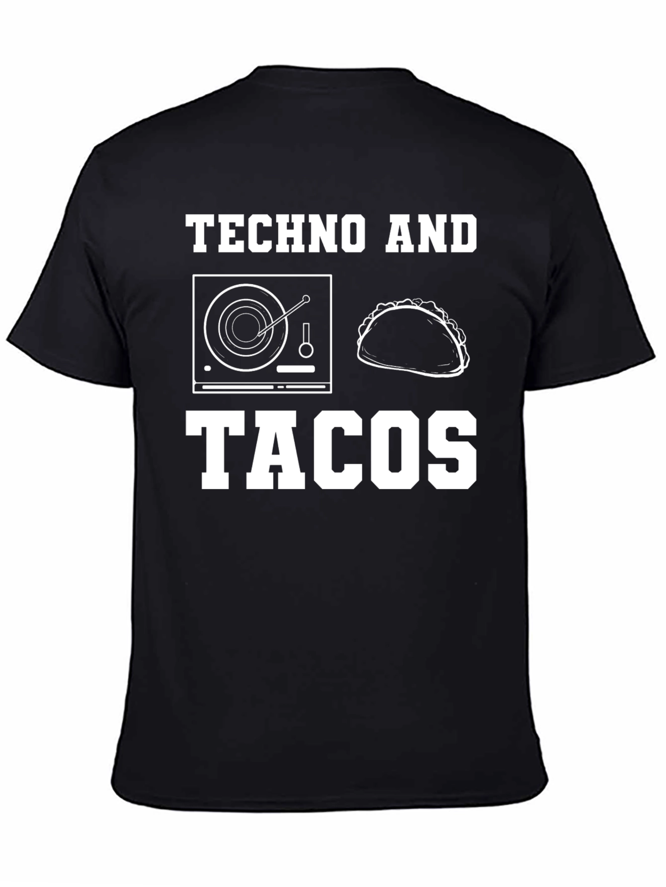 Techno and Tacos Graphic T-Shirt