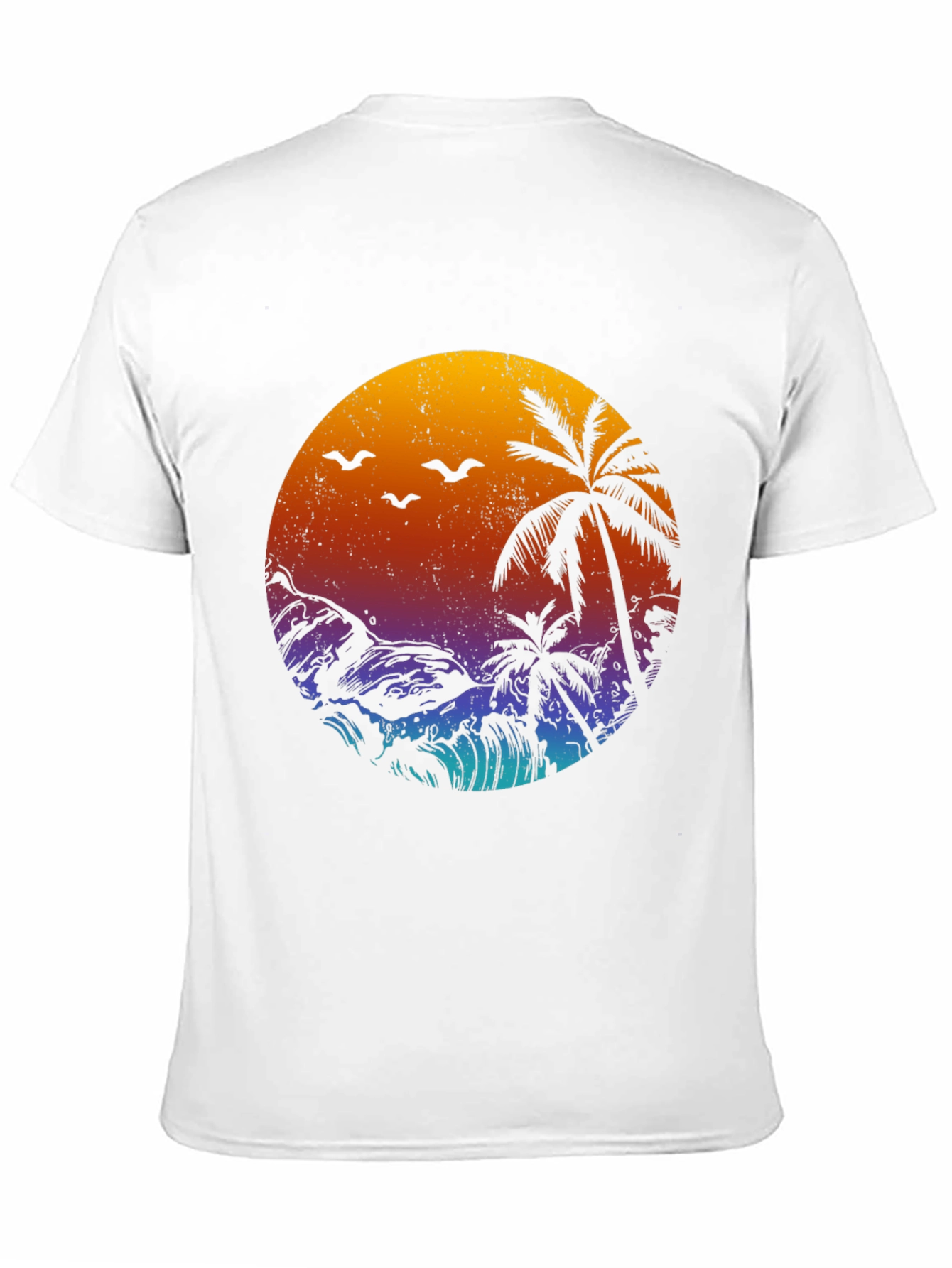 Sunset Beach Graphic T-Shirt
