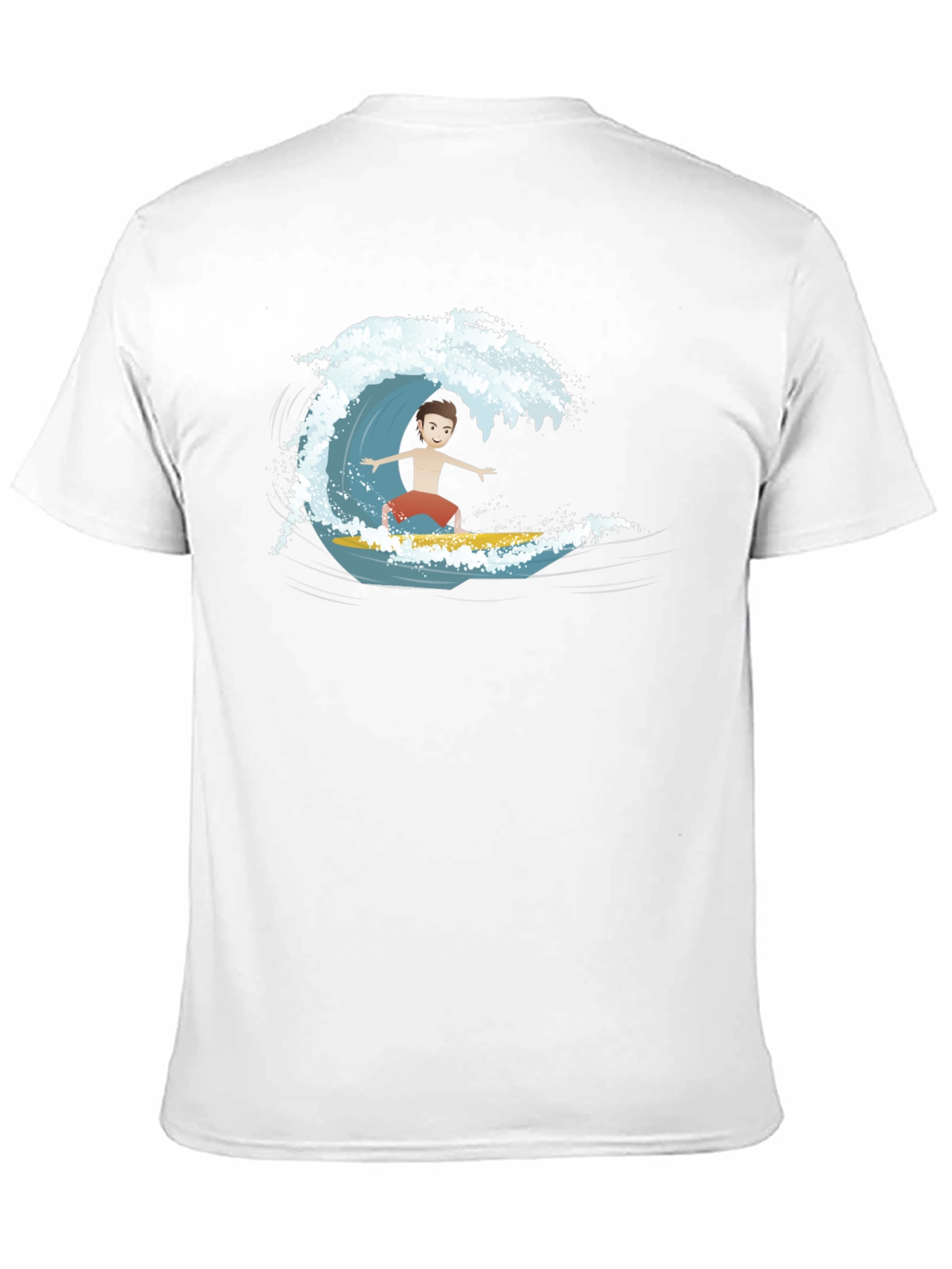 Surfer Dude Graphic T-Shirt