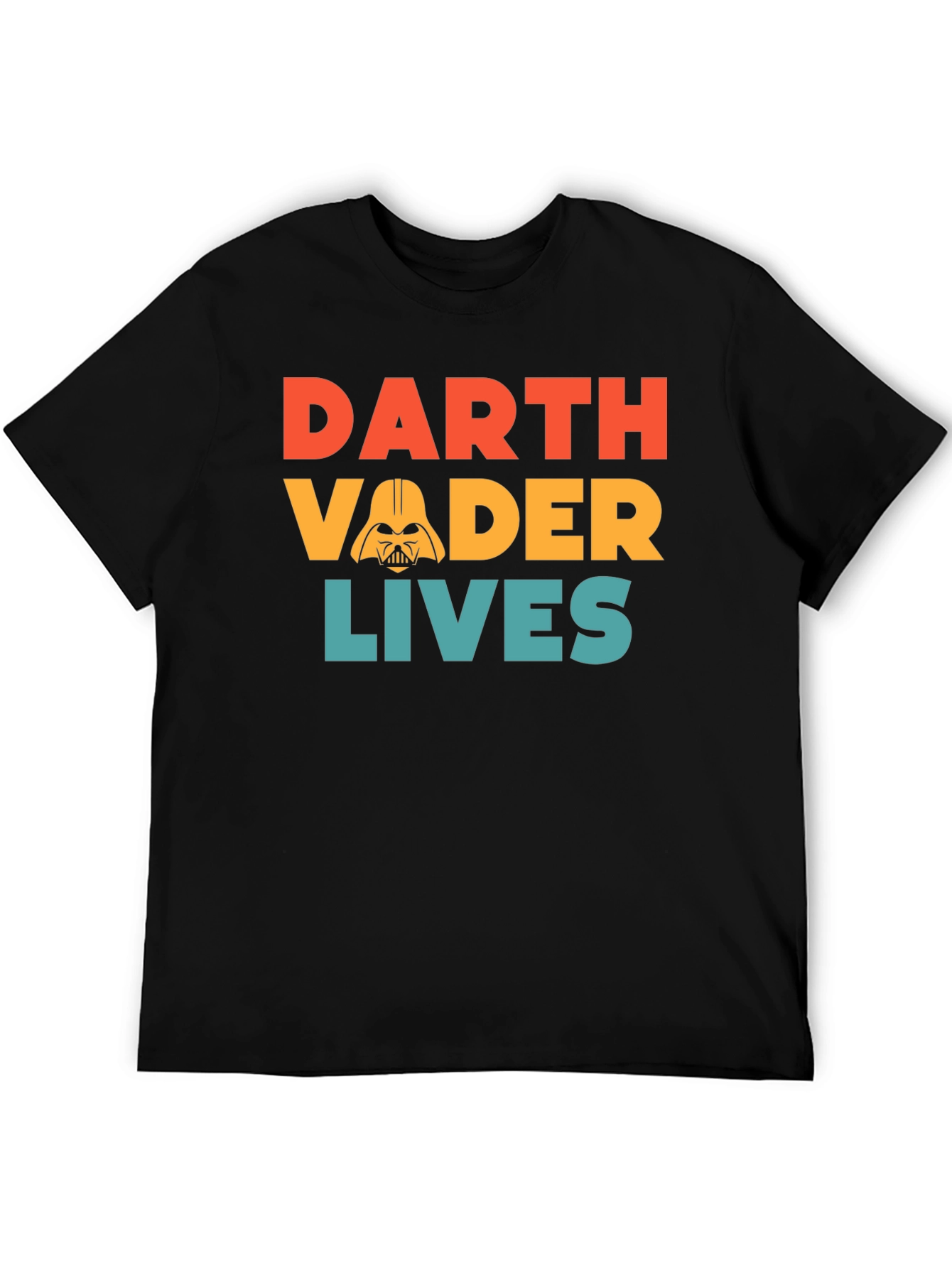 Darth Vader Lives Retro Graphic T-Shirt