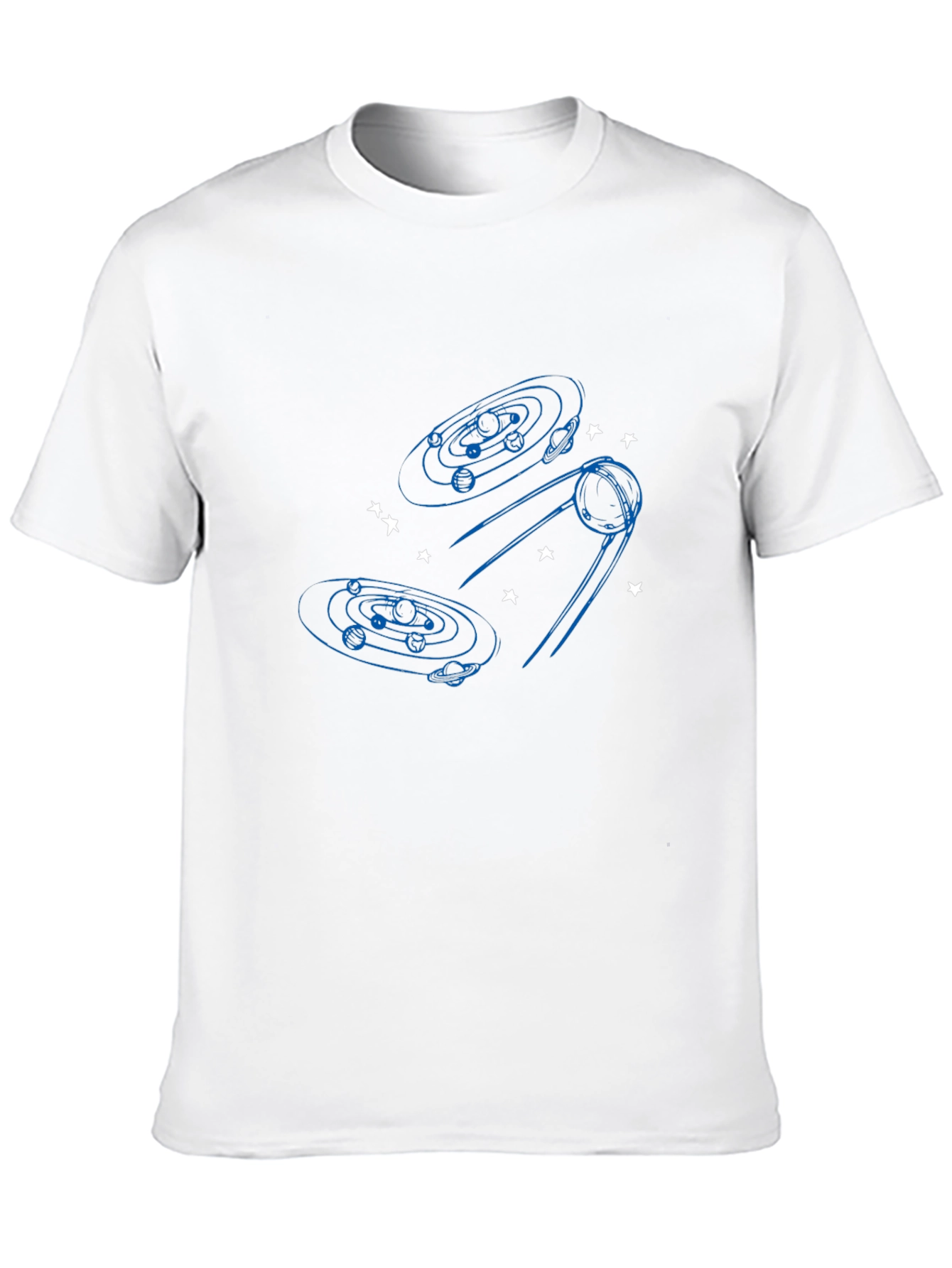 Cosmic Black T-Shirt - Space Design