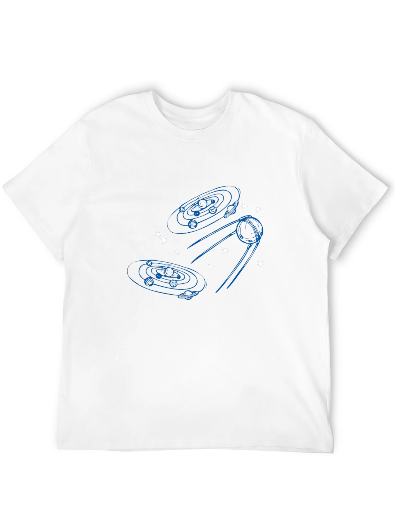Cosmic Black T-Shirt - Space Design