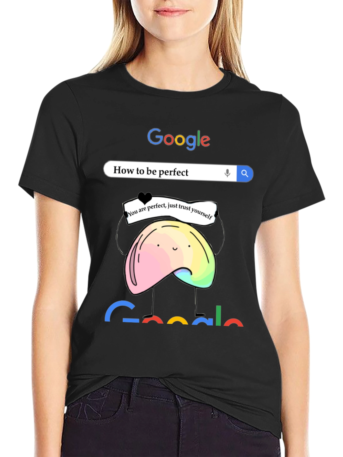 Funny How to be Perfect Google Search T-Shirt