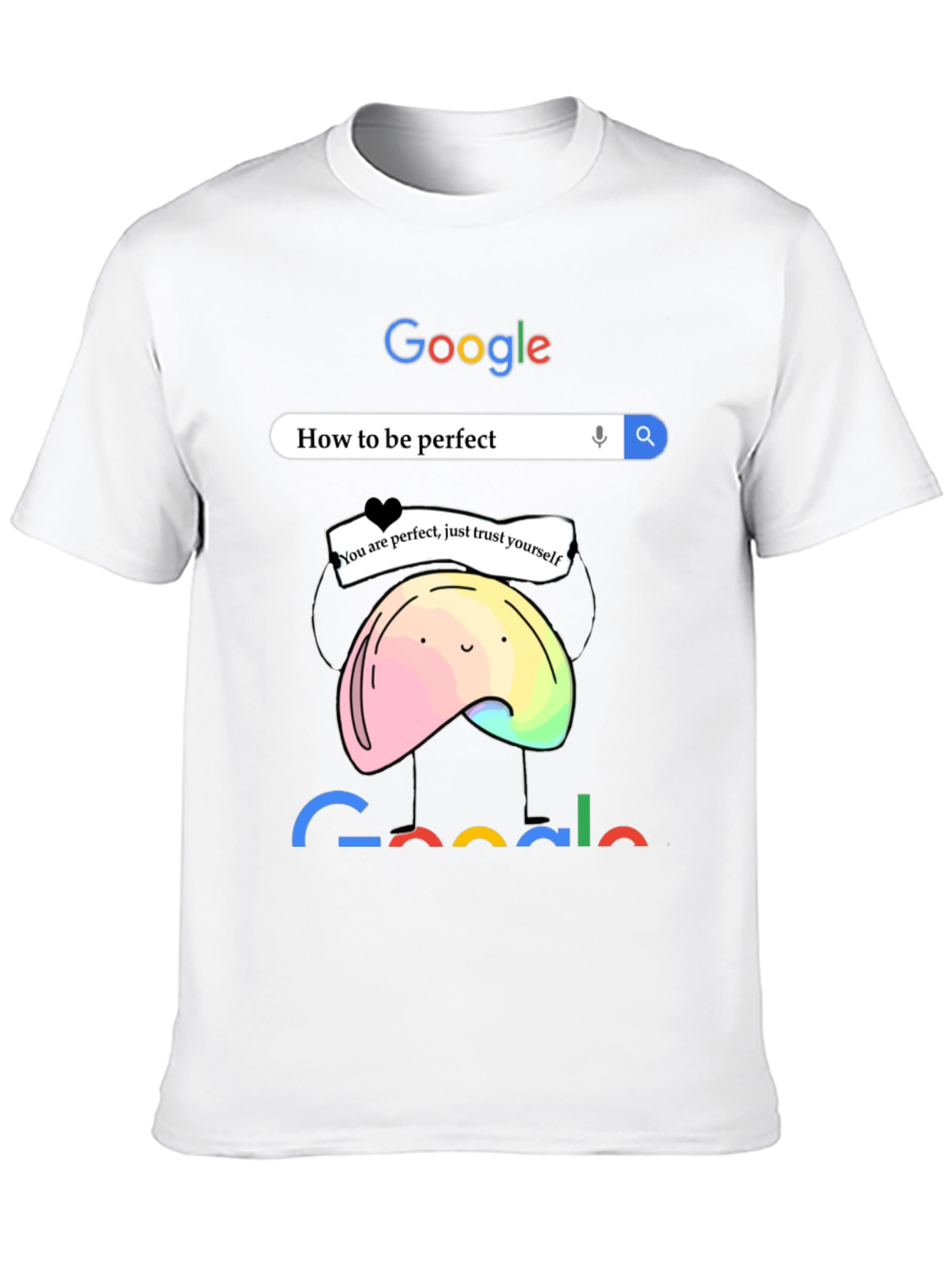 Funny How to be Perfect Google Search T-Shirt