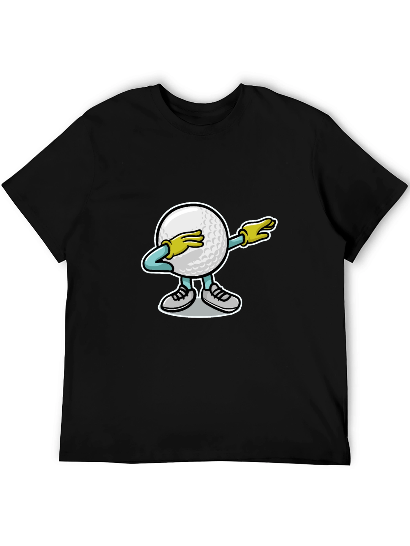 Dabbing Golf Ball Graphic T-Shirt