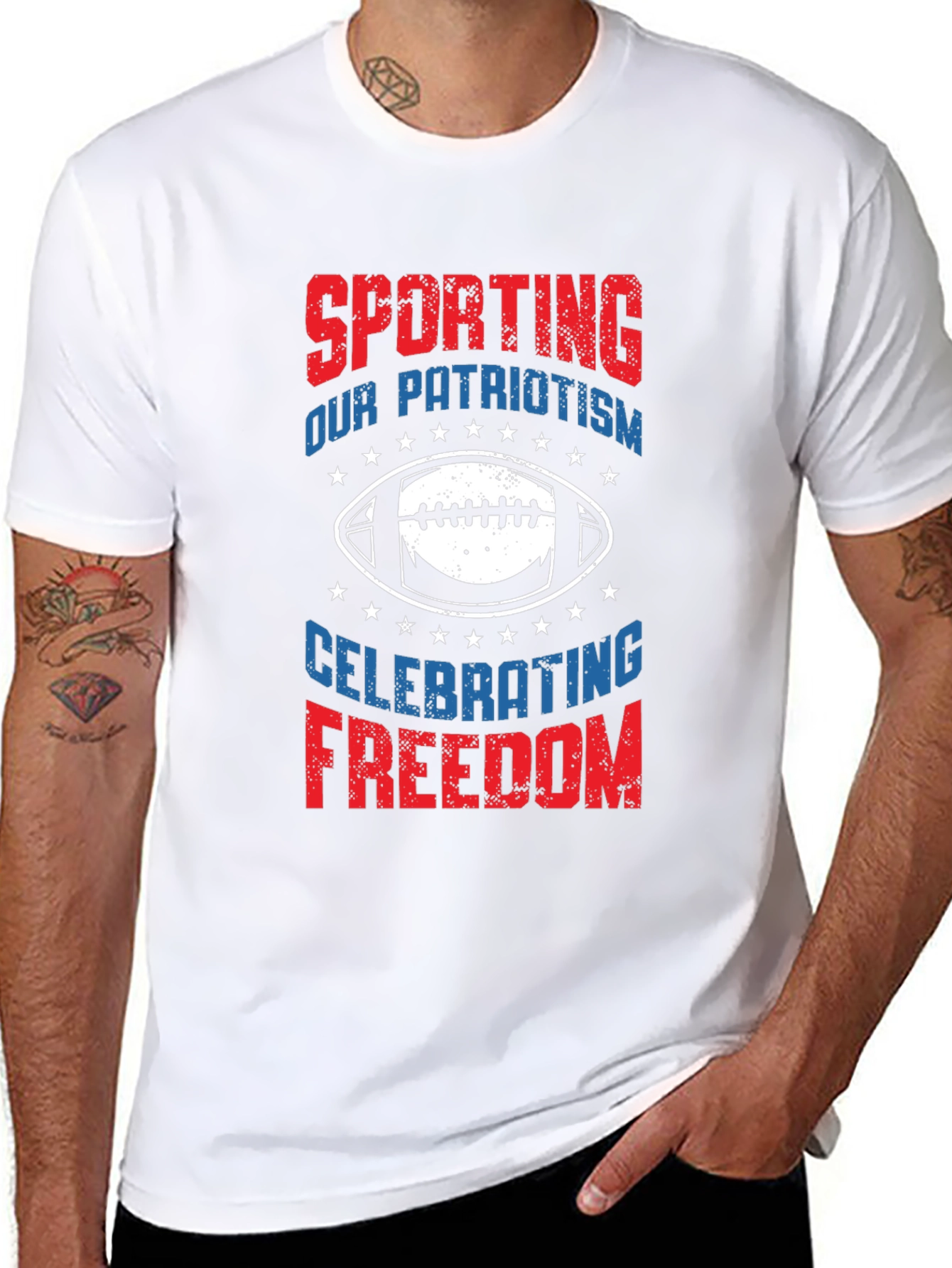 Patriotic Sporting Freedom T-Shirt