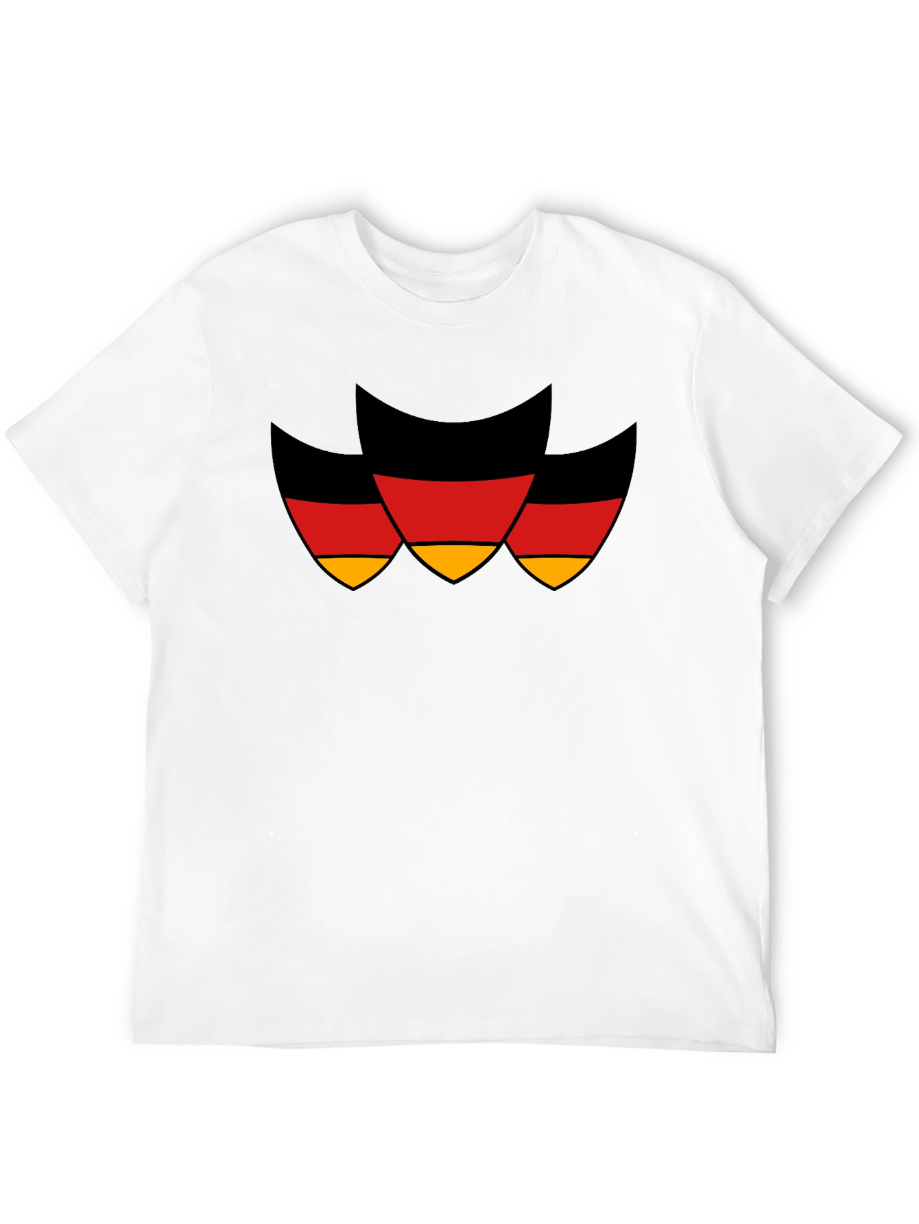 German Flag T-Shirt - Black Bold and Proud!
