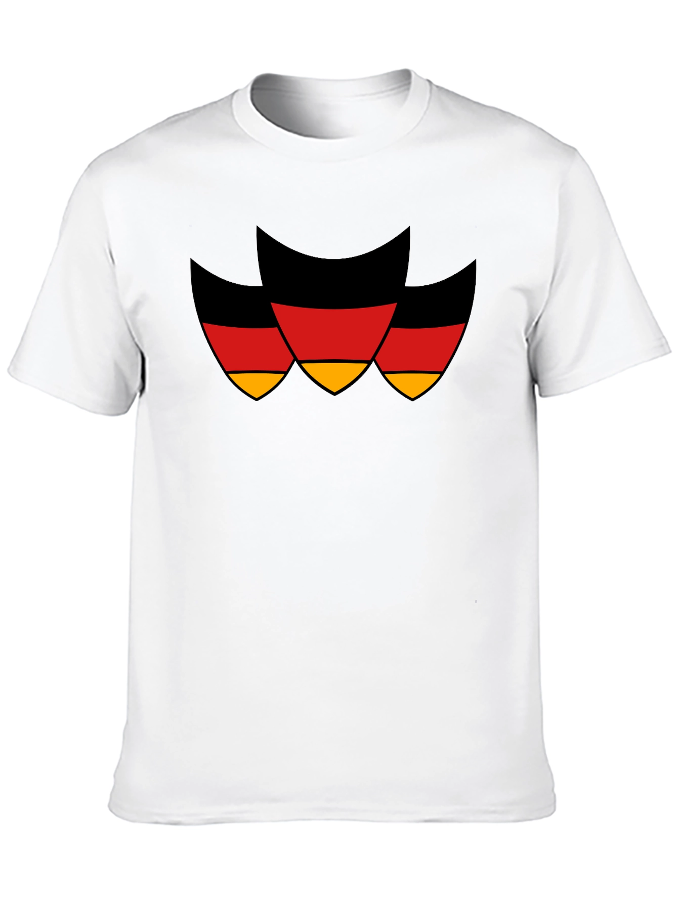 German Flag T-Shirt - Black Bold and Proud!