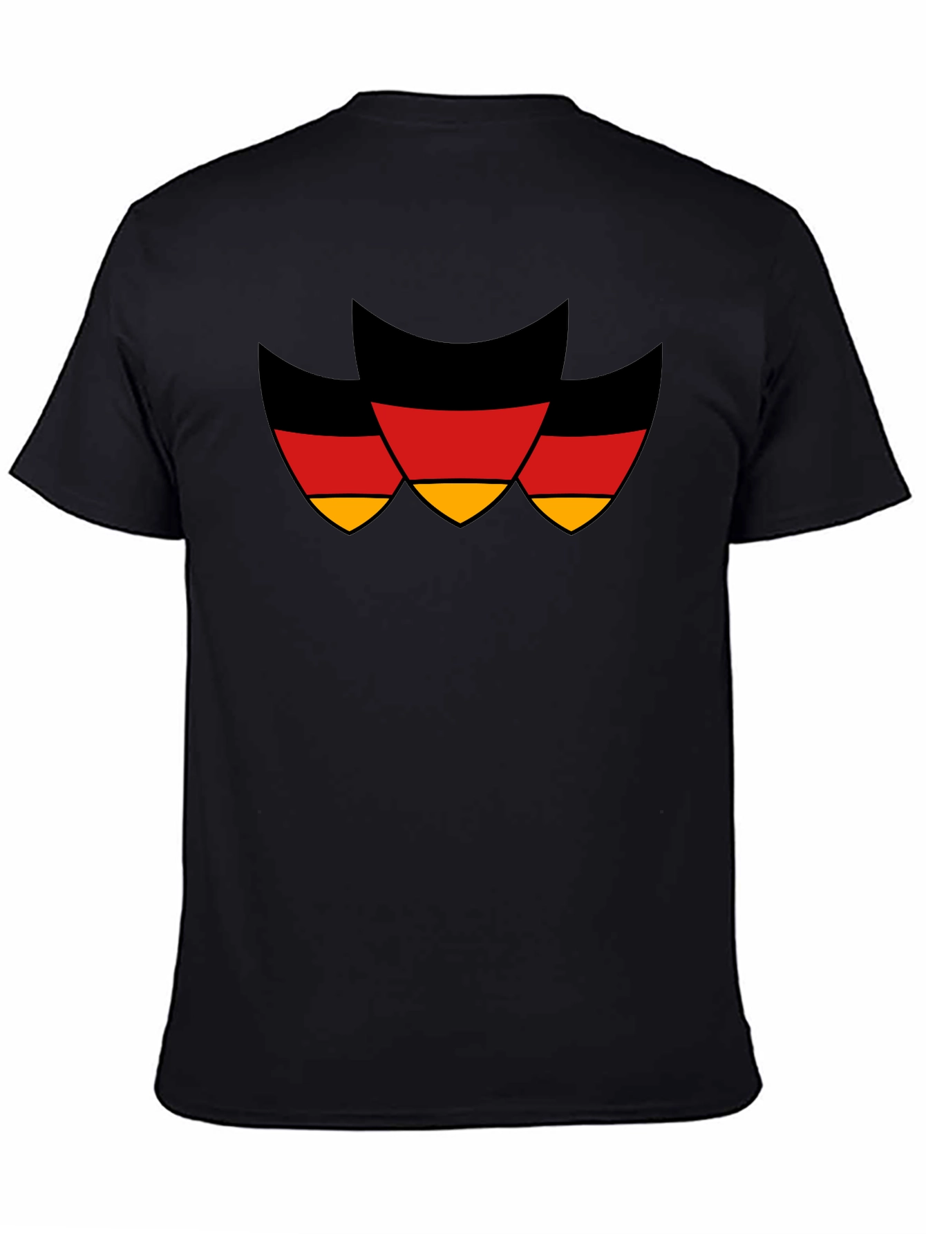 German Flag T-Shirt - Black Bold and Proud!