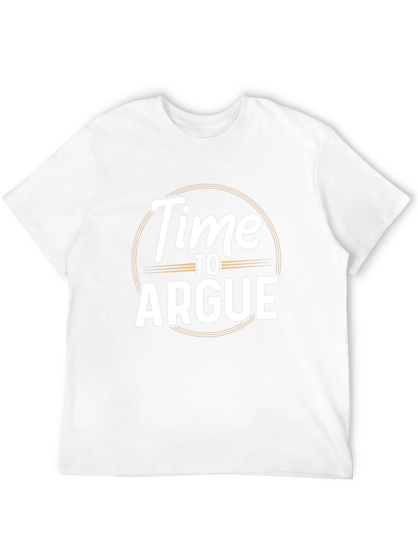 Time To Argue Graphic Tee - Black