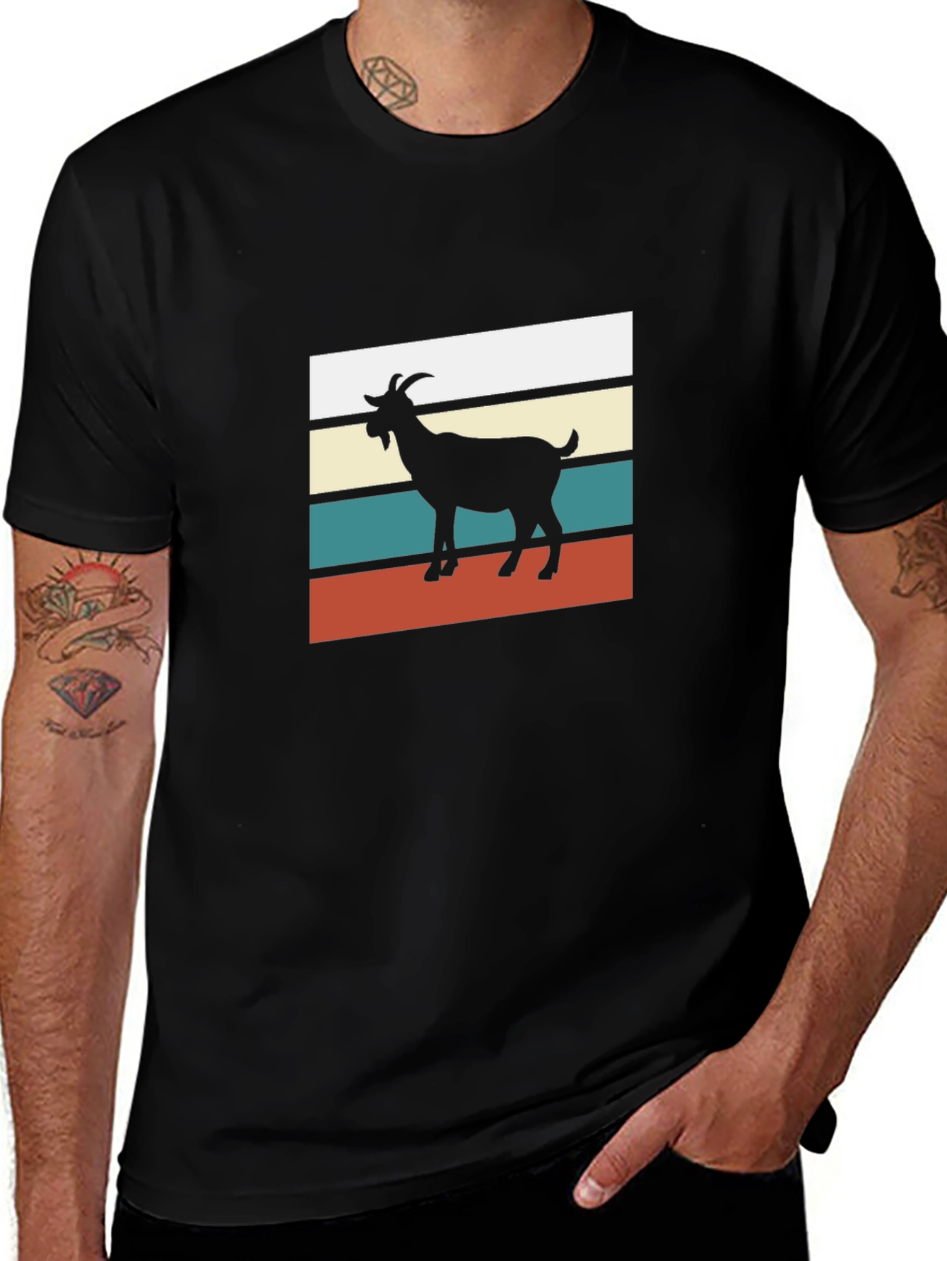 Retro Goat T-Shirt