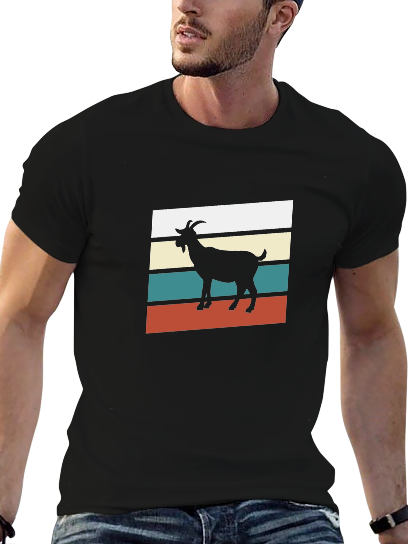Retro Goat T-Shirt