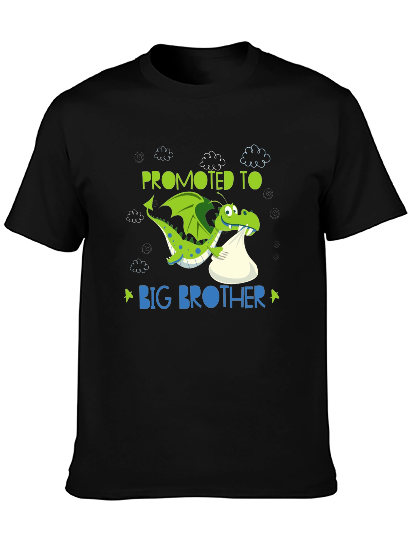 Promoted to Big Brother T-Shirt - Dragon Design