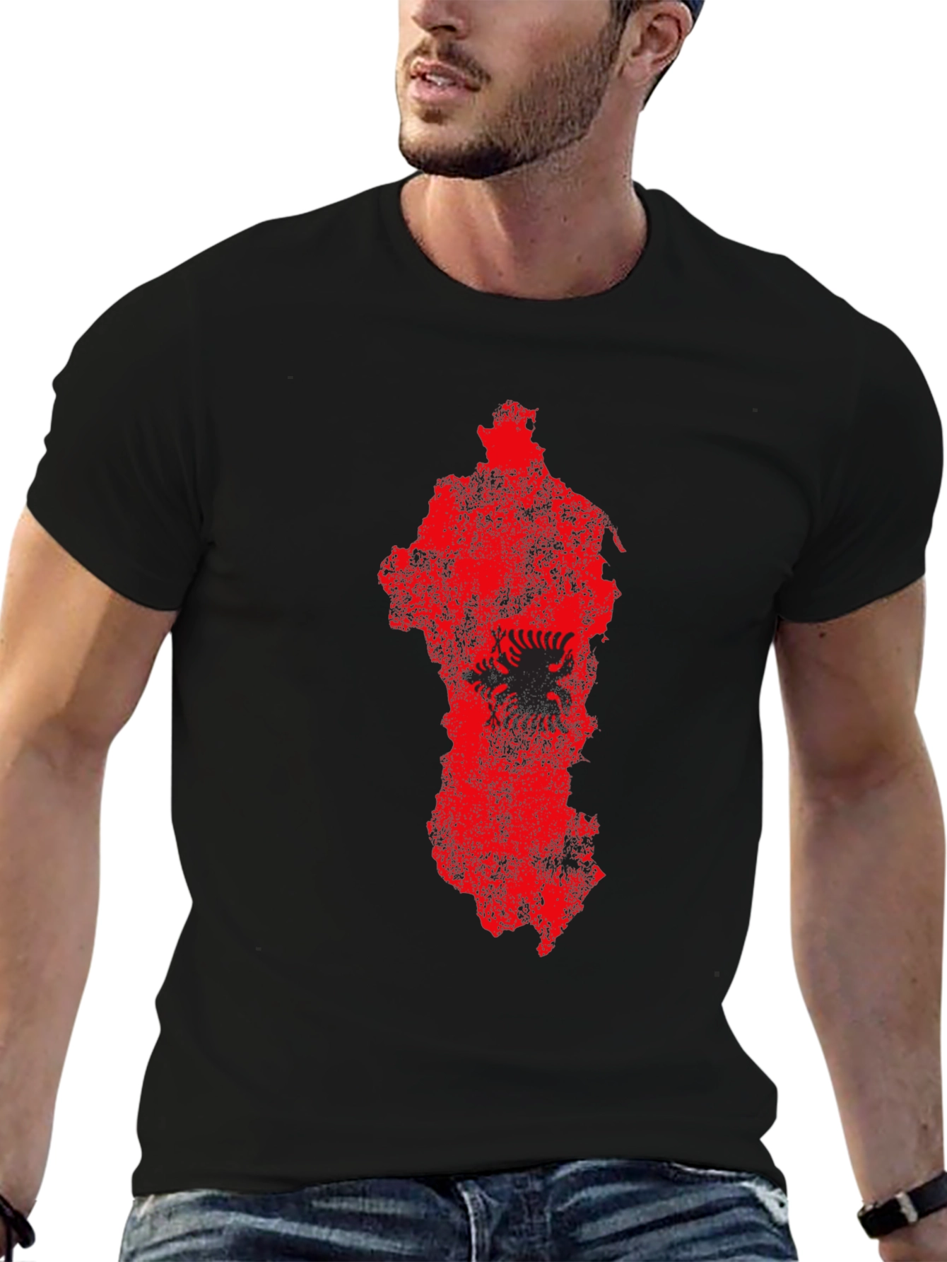 Albania Map T-Shirt