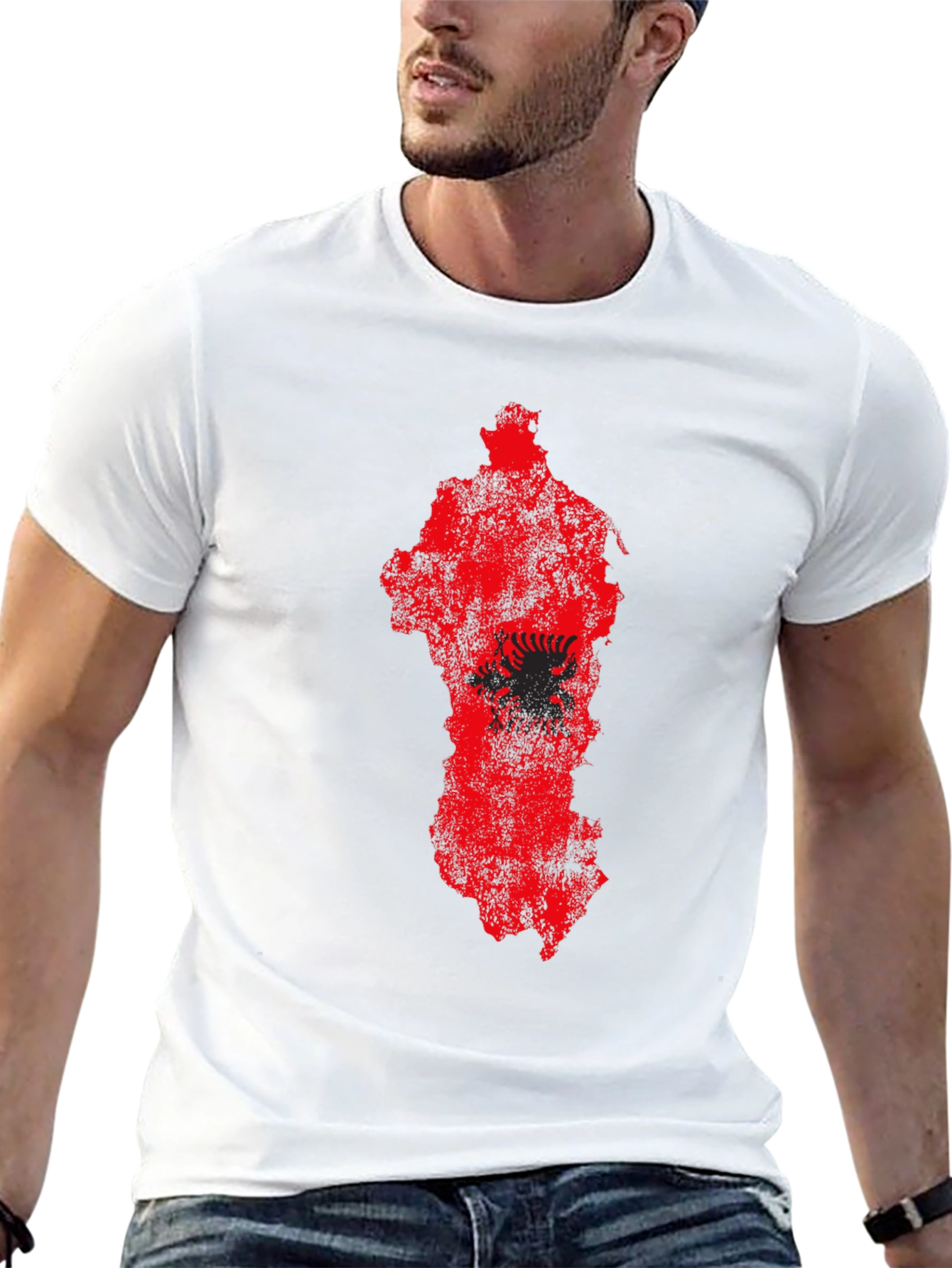 Albania Map T-Shirt
