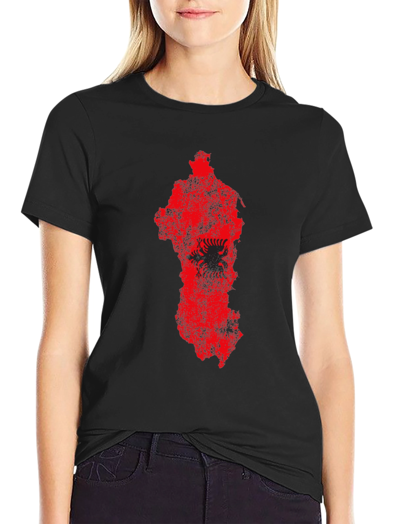 Albania Map T-Shirt