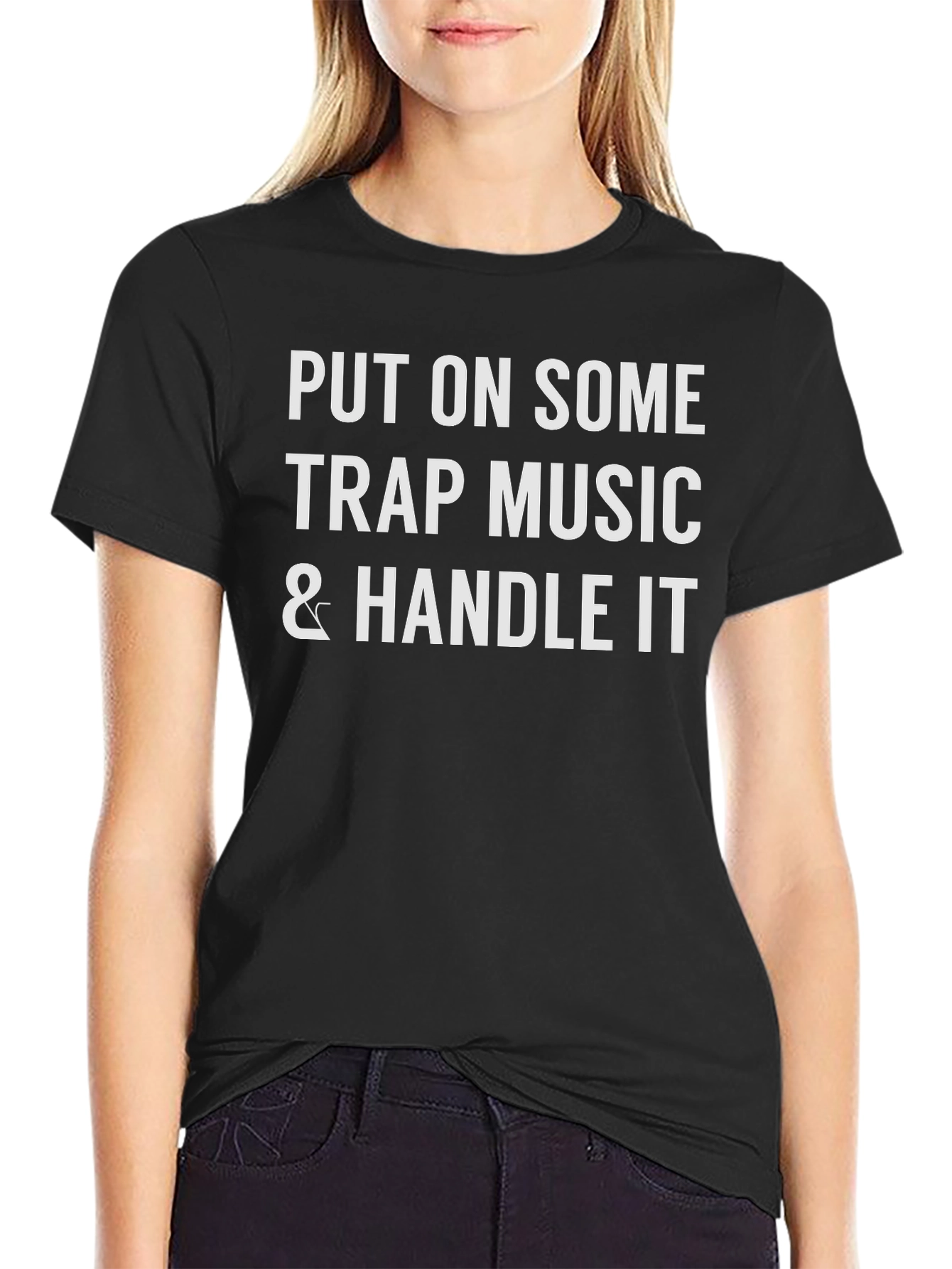 Trap Music Handle It Graphic Tee