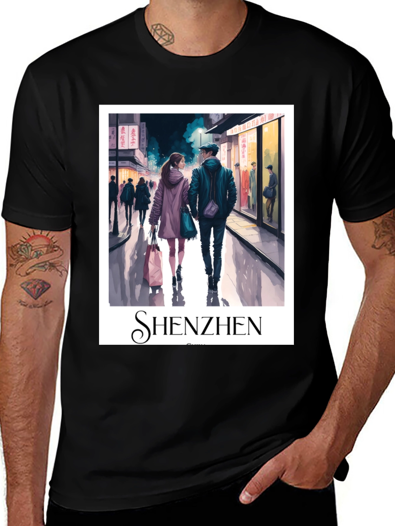 Shenzhen Graphic T-Shirt