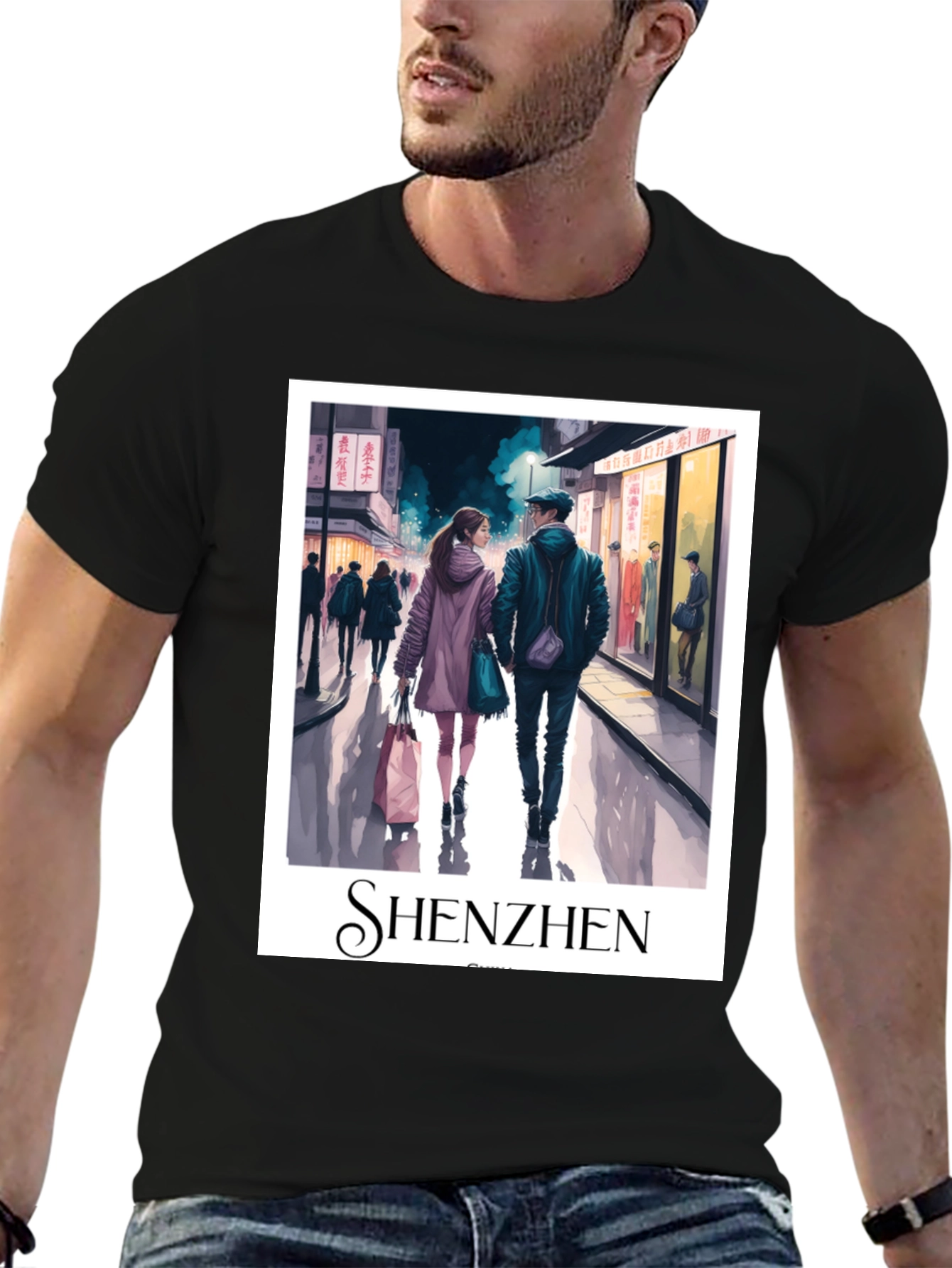 Shenzhen Graphic T-Shirt