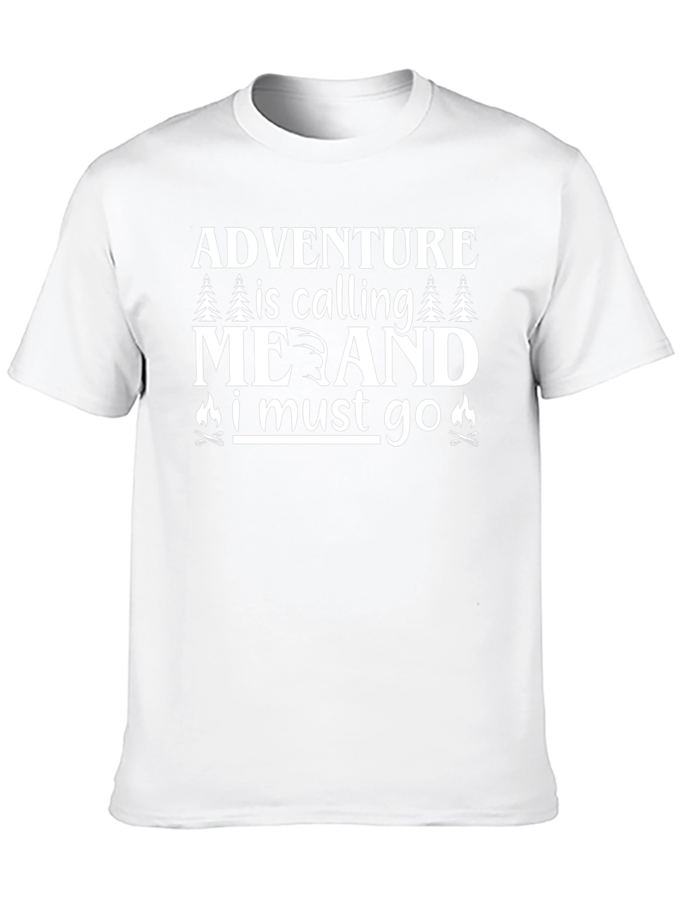 Adventure Calling Graphic Tee - Black