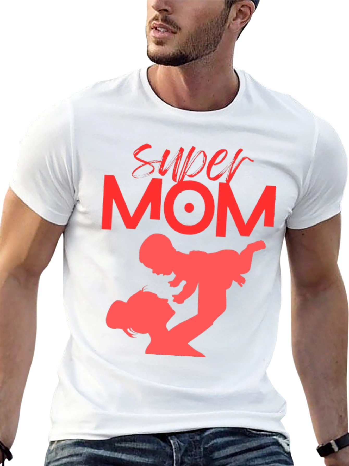 Super Mom Graphic Tee - Mothers Day Gift