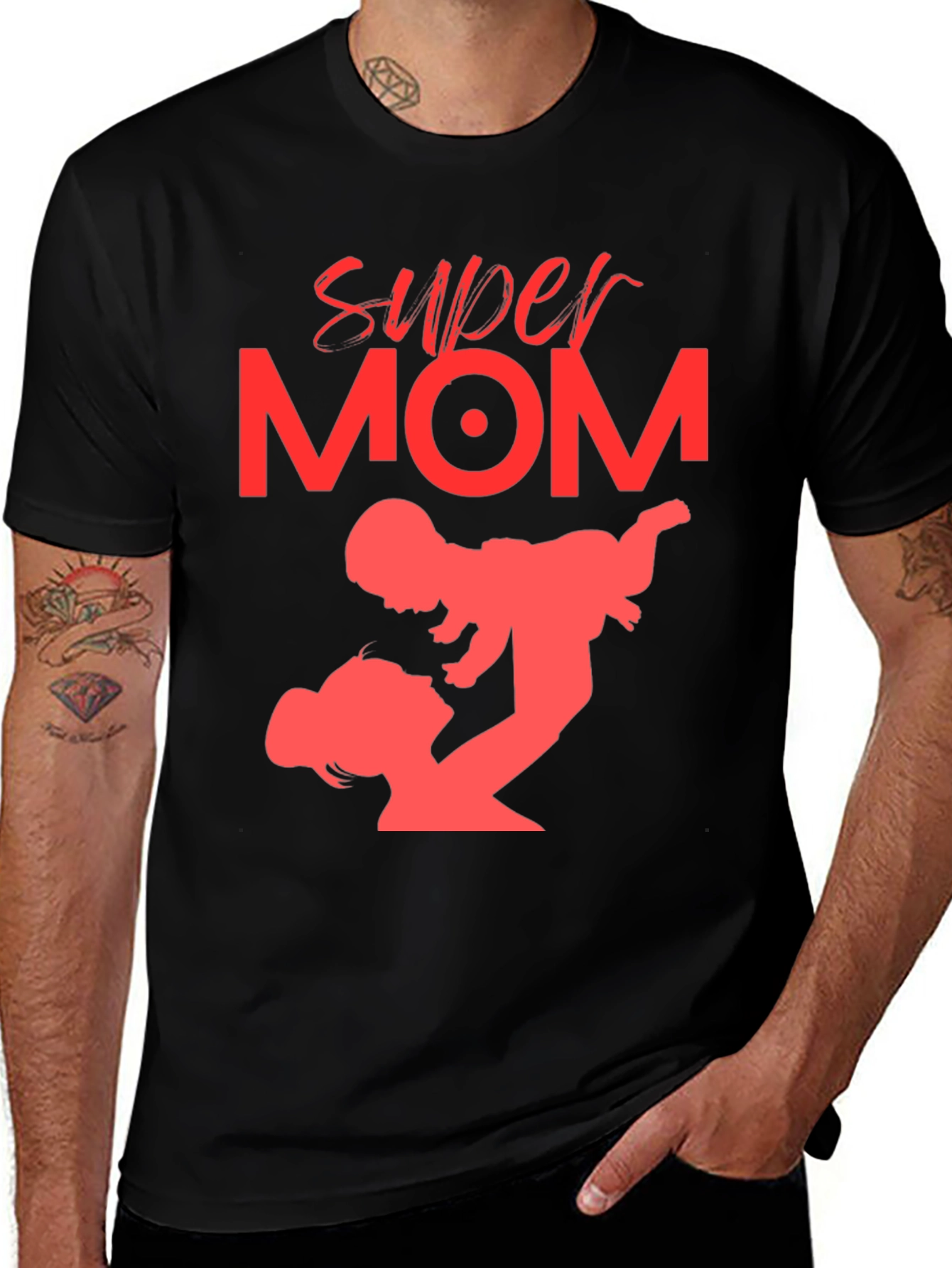 Super Mom Graphic Tee - Mothers Day Gift