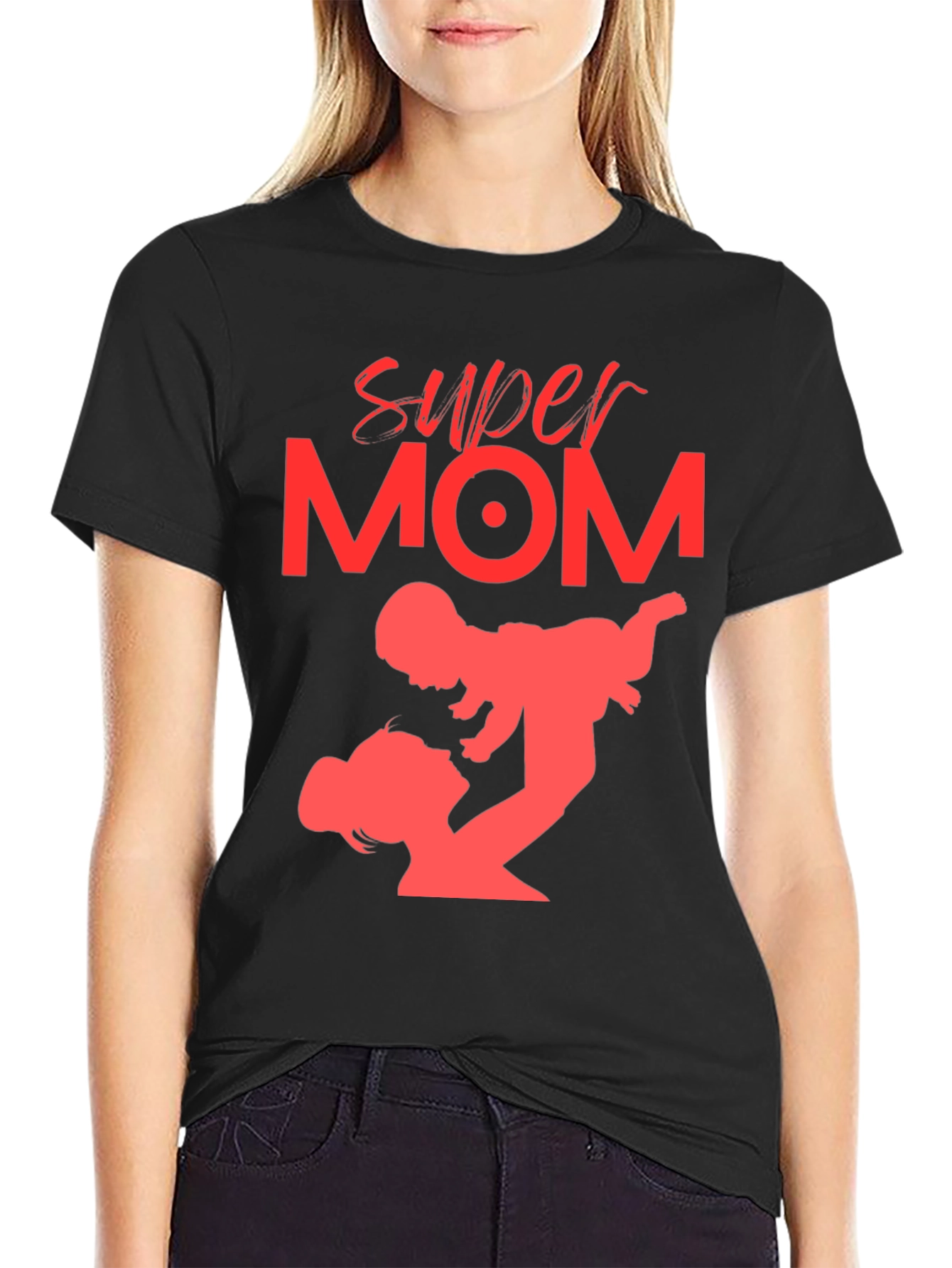 Super Mom Graphic Tee - Mothers Day Gift