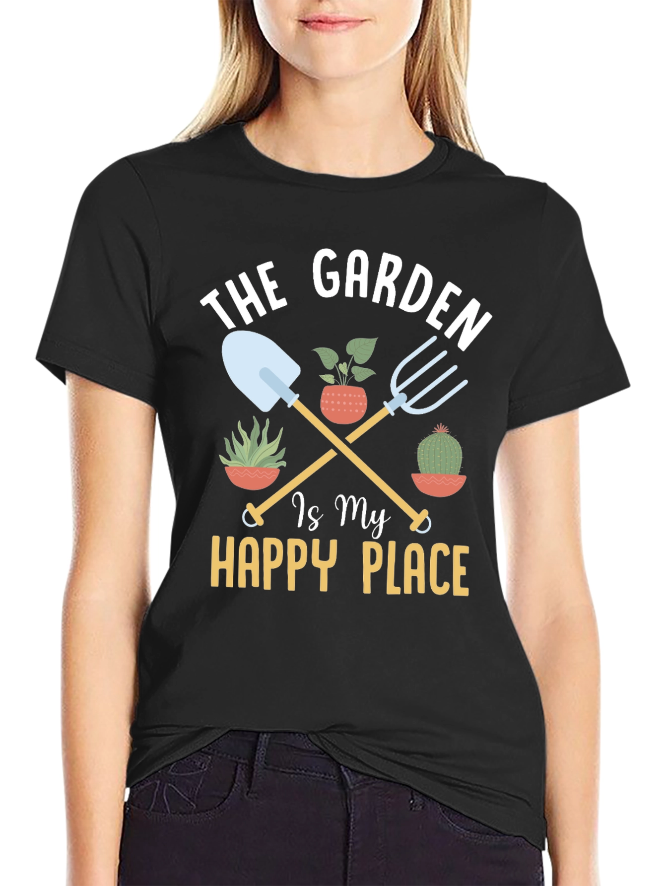 Garden Is My Happy Place T-Shirt