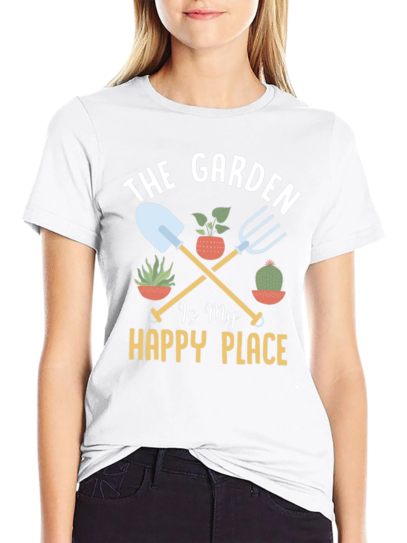 Garden Is My Happy Place T-Shirt