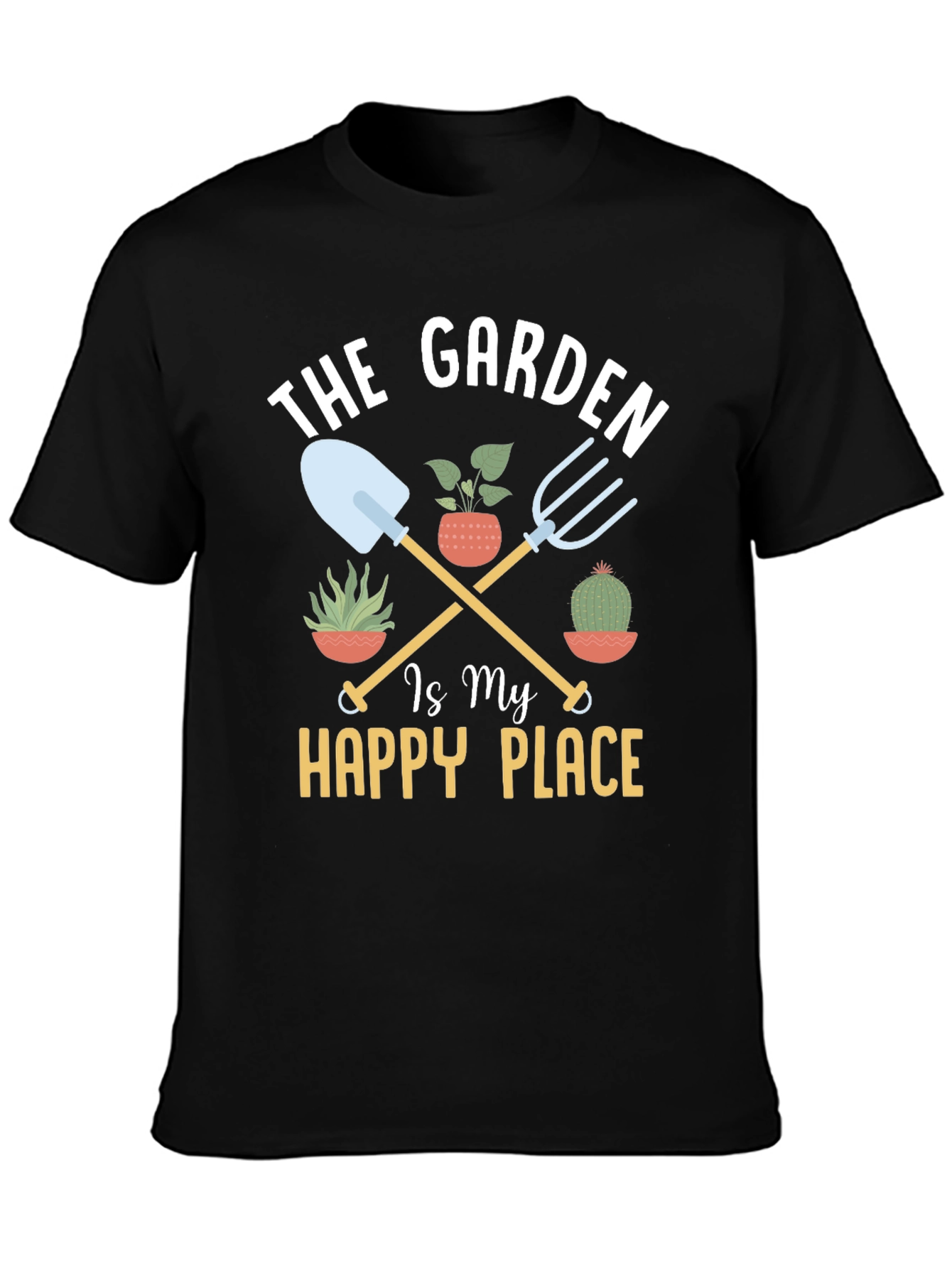 Garden Is My Happy Place T-Shirt