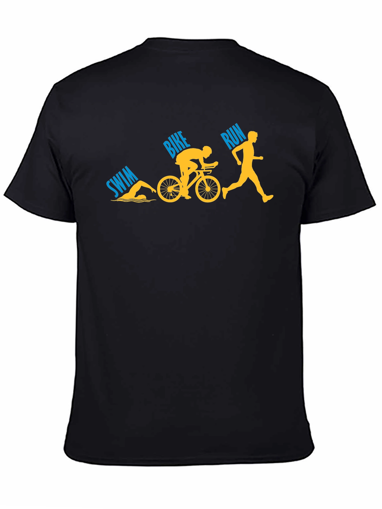 Triathlon Sport T-Shirt - Swim Bike Run