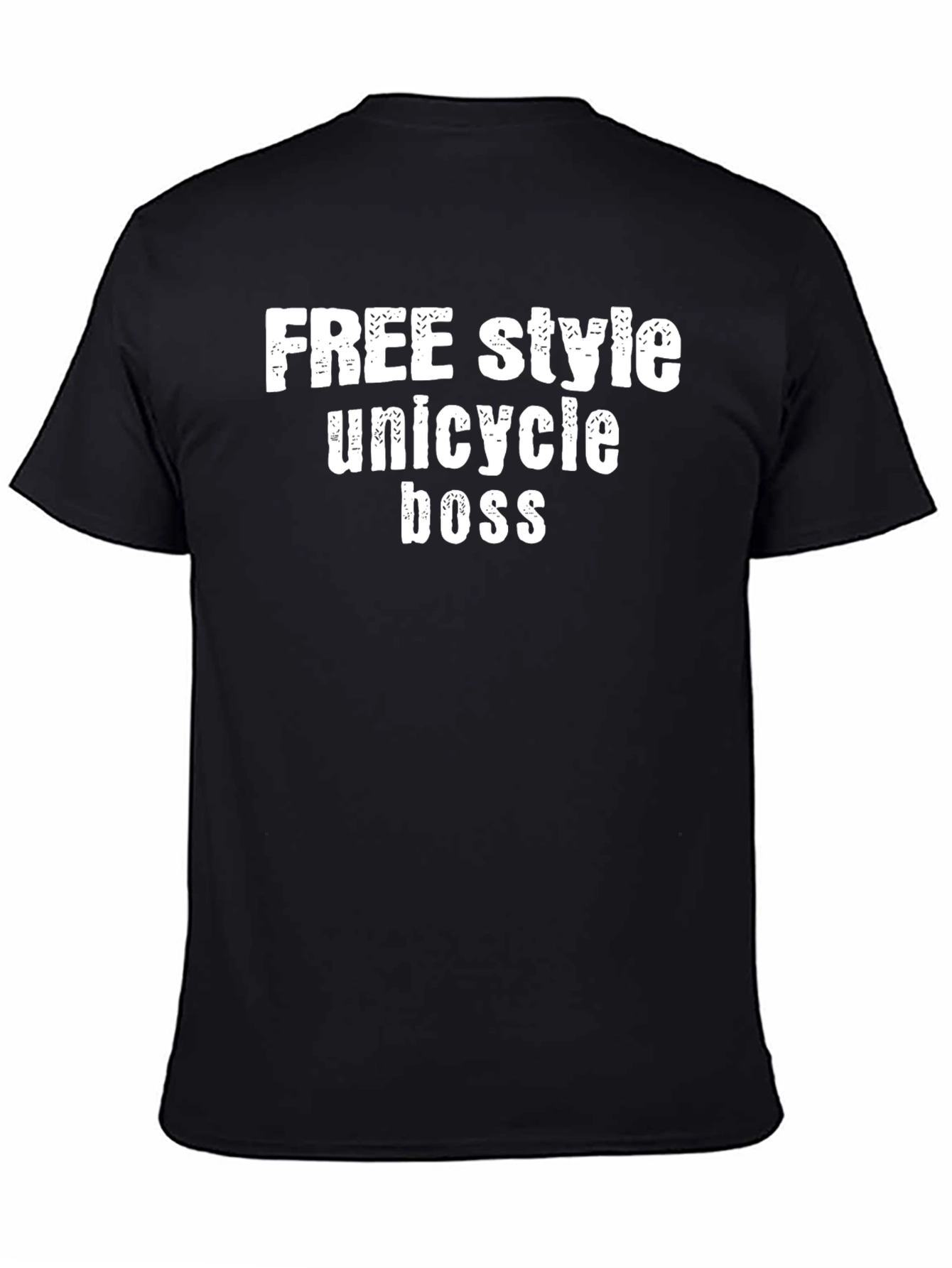 Freestyle Unicycle Boss Graphic T-Shirt
