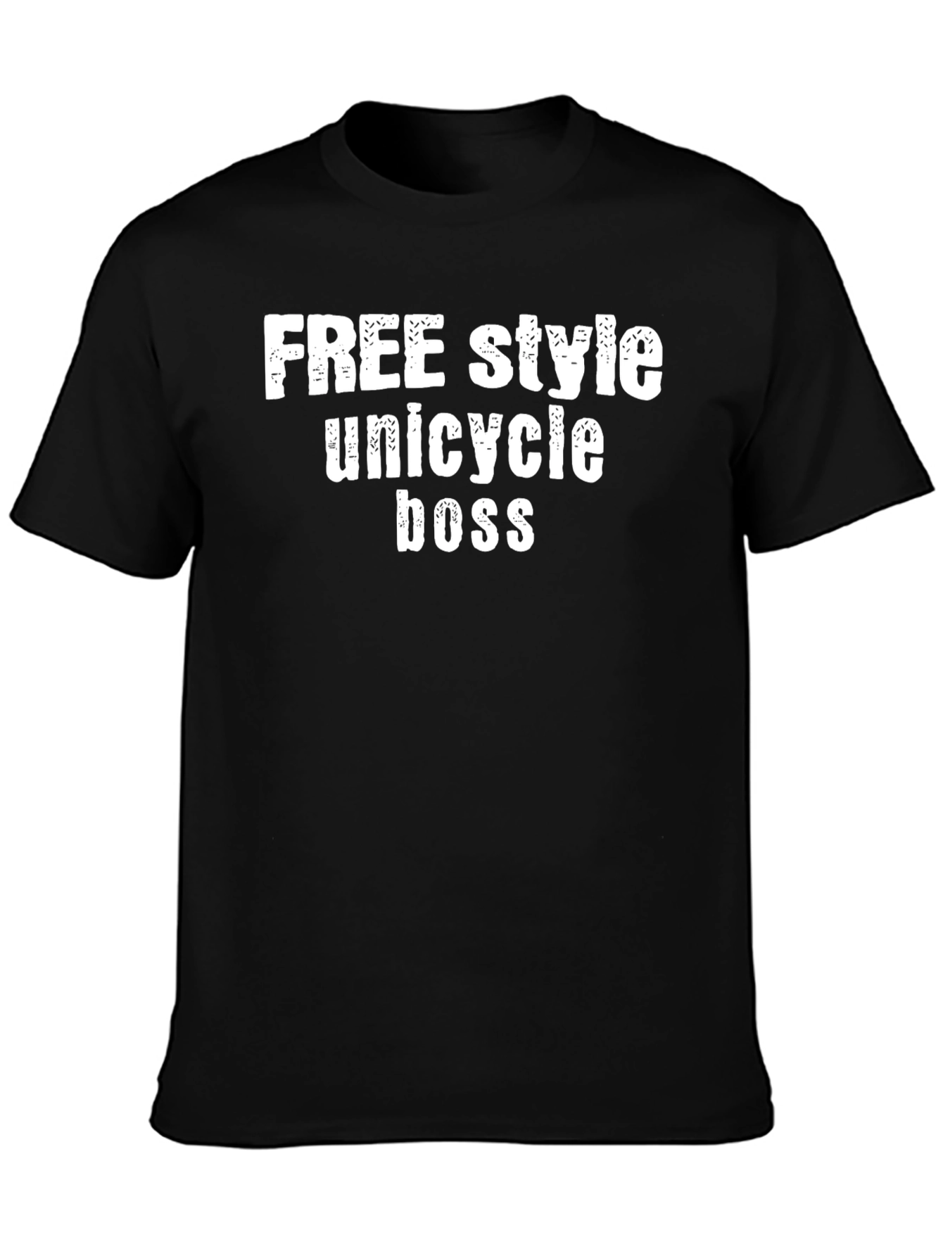 Freestyle Unicycle Boss Graphic T-Shirt