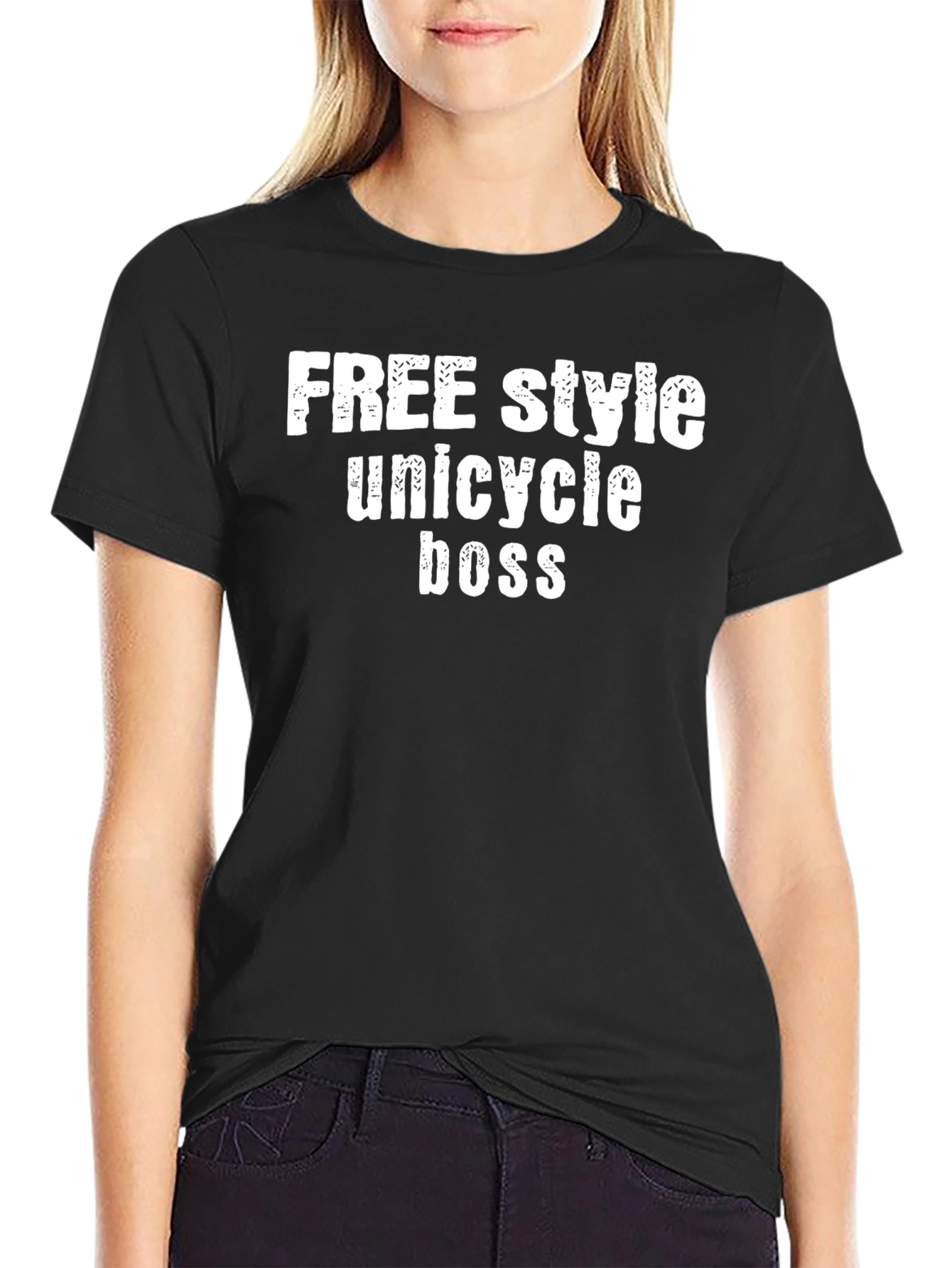 Freestyle Unicycle Boss Graphic T-Shirt