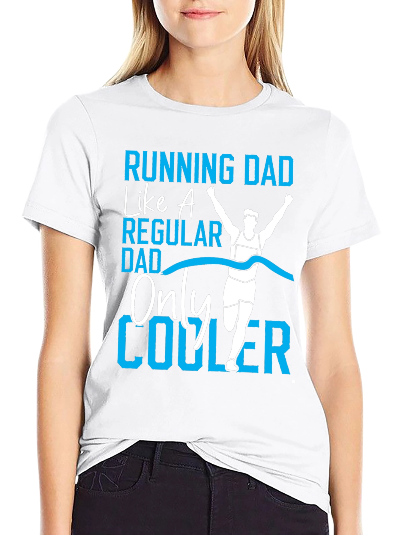 Running Dad T-Shirt - Cool Fathers Day Gift