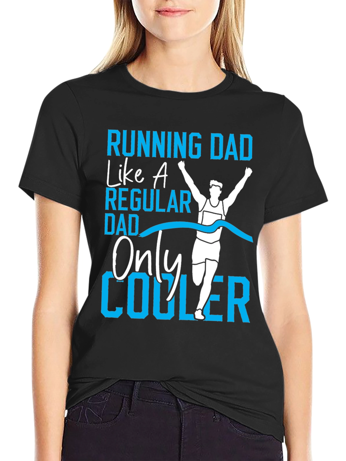 Running Dad T-Shirt - Cool Fathers Day Gift