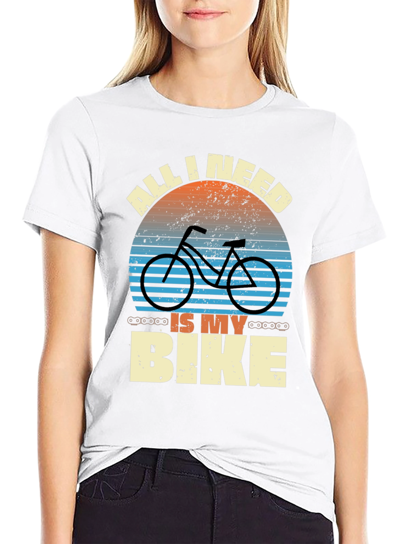All I Need is My Bike Graphic Tee