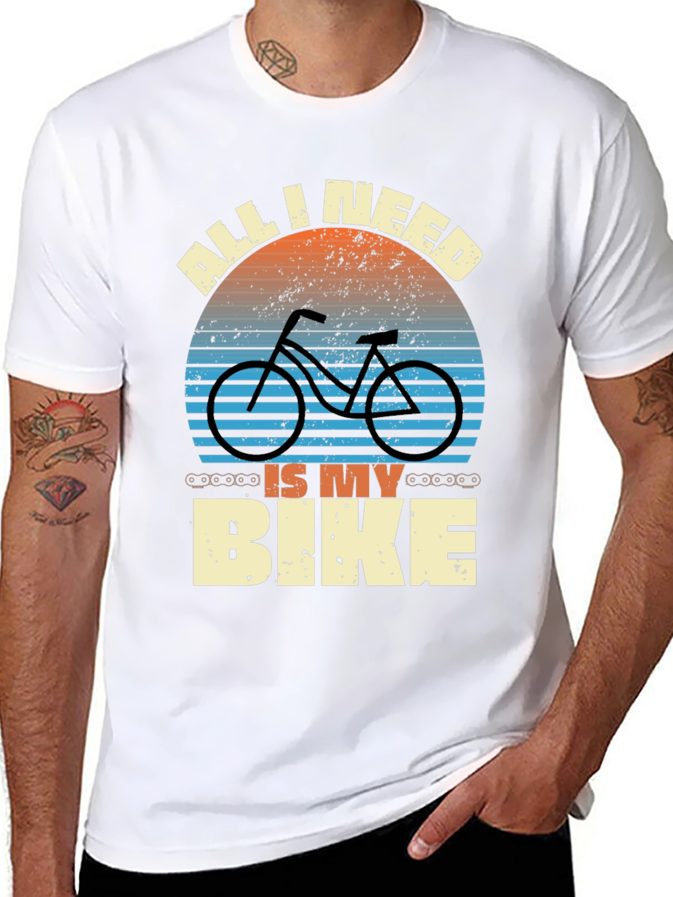 All I Need is My Bike Graphic Tee