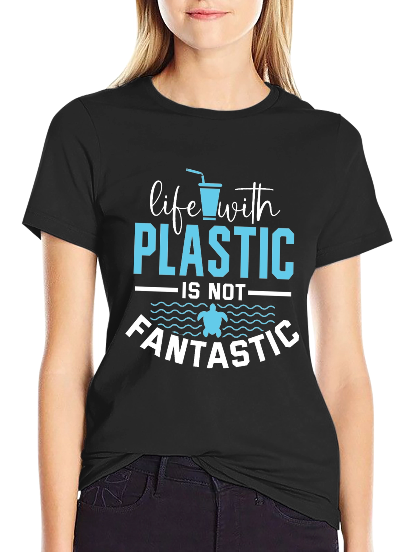 Life Without Plastic T-Shirt - Save Our Seas