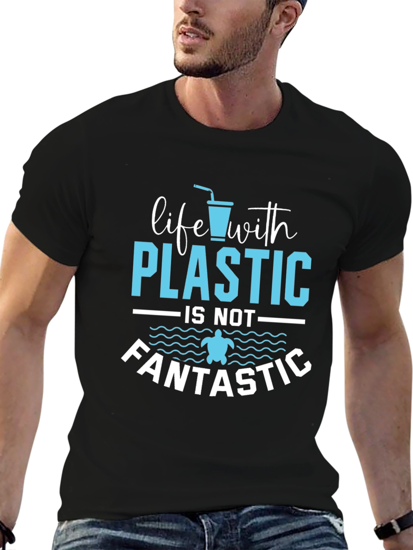 Life Without Plastic T-Shirt - Save Our Seas