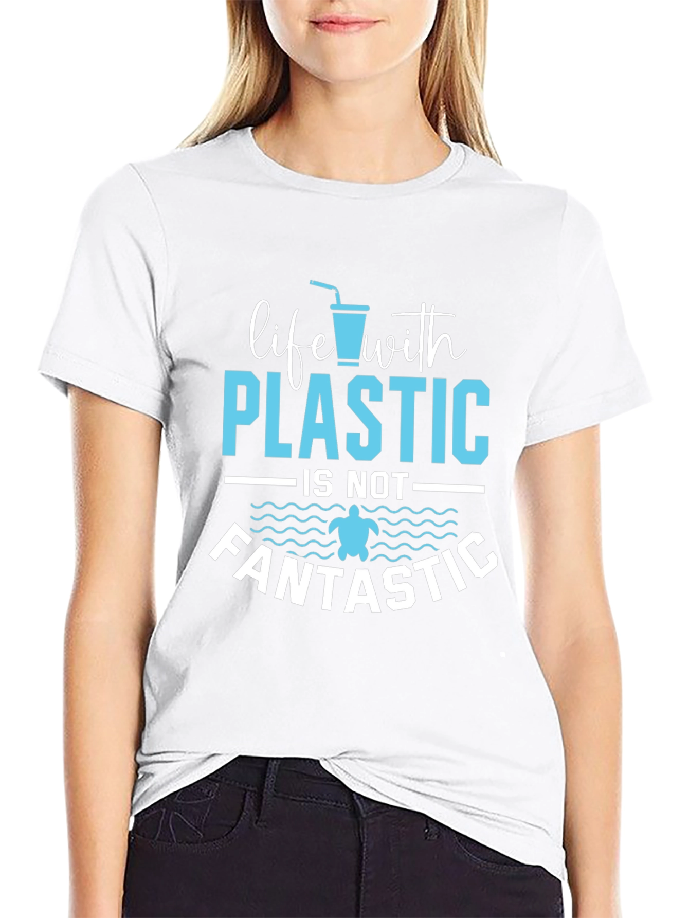 Life Without Plastic T-Shirt - Save Our Seas