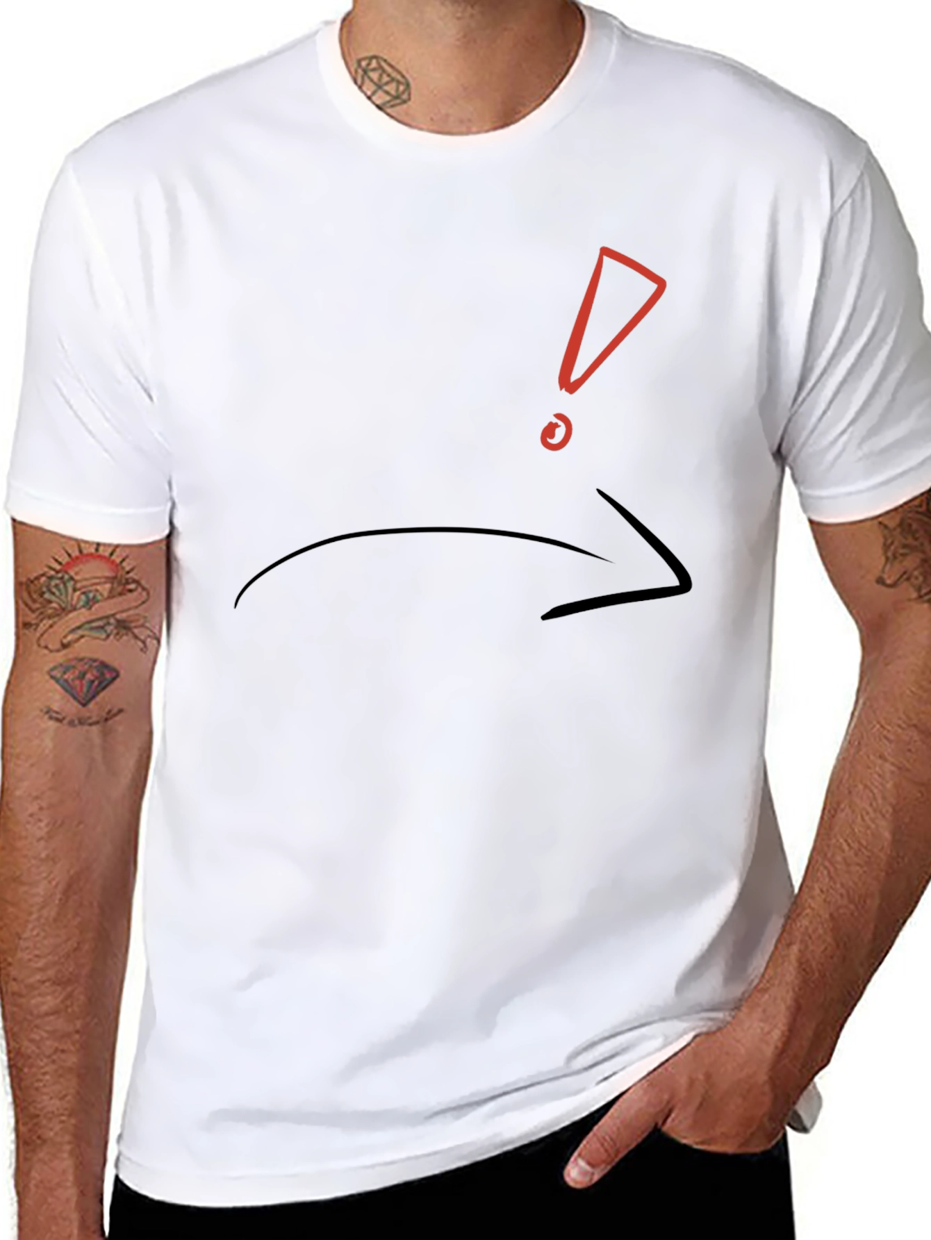 Warning Arrow T-Shirt