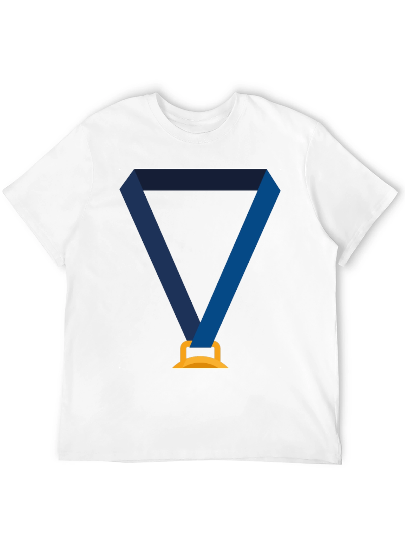 Award Medal Graphic Tee - Unisex Black T-Shirt