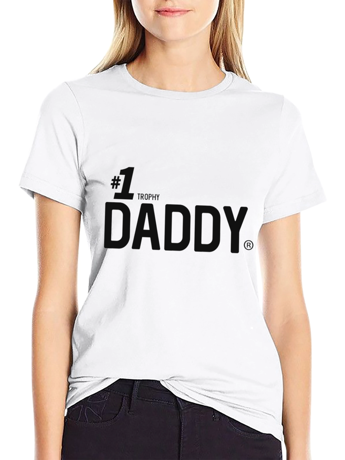 Trophy Daddy Black Graphic Tee