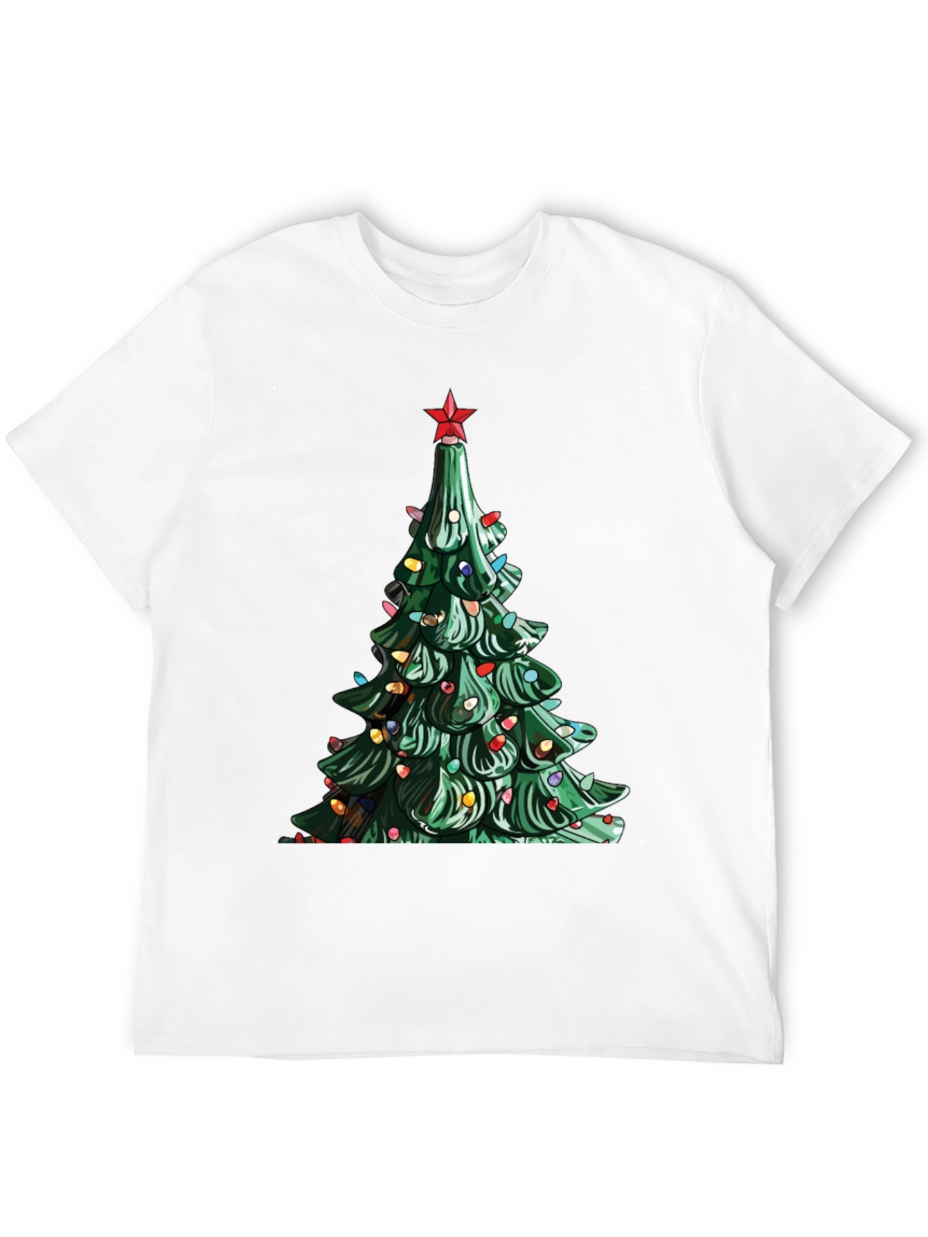Festive Ceramic Christmas Tree Tee