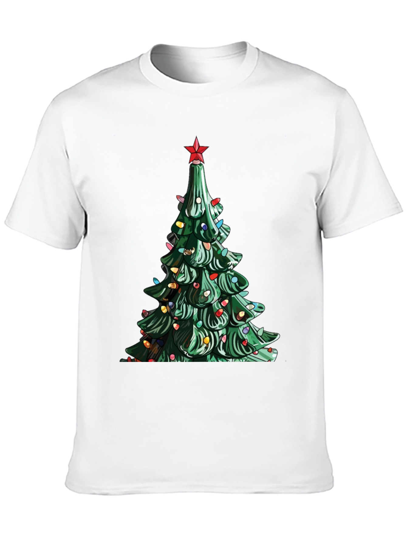 Festive Ceramic Christmas Tree Tee