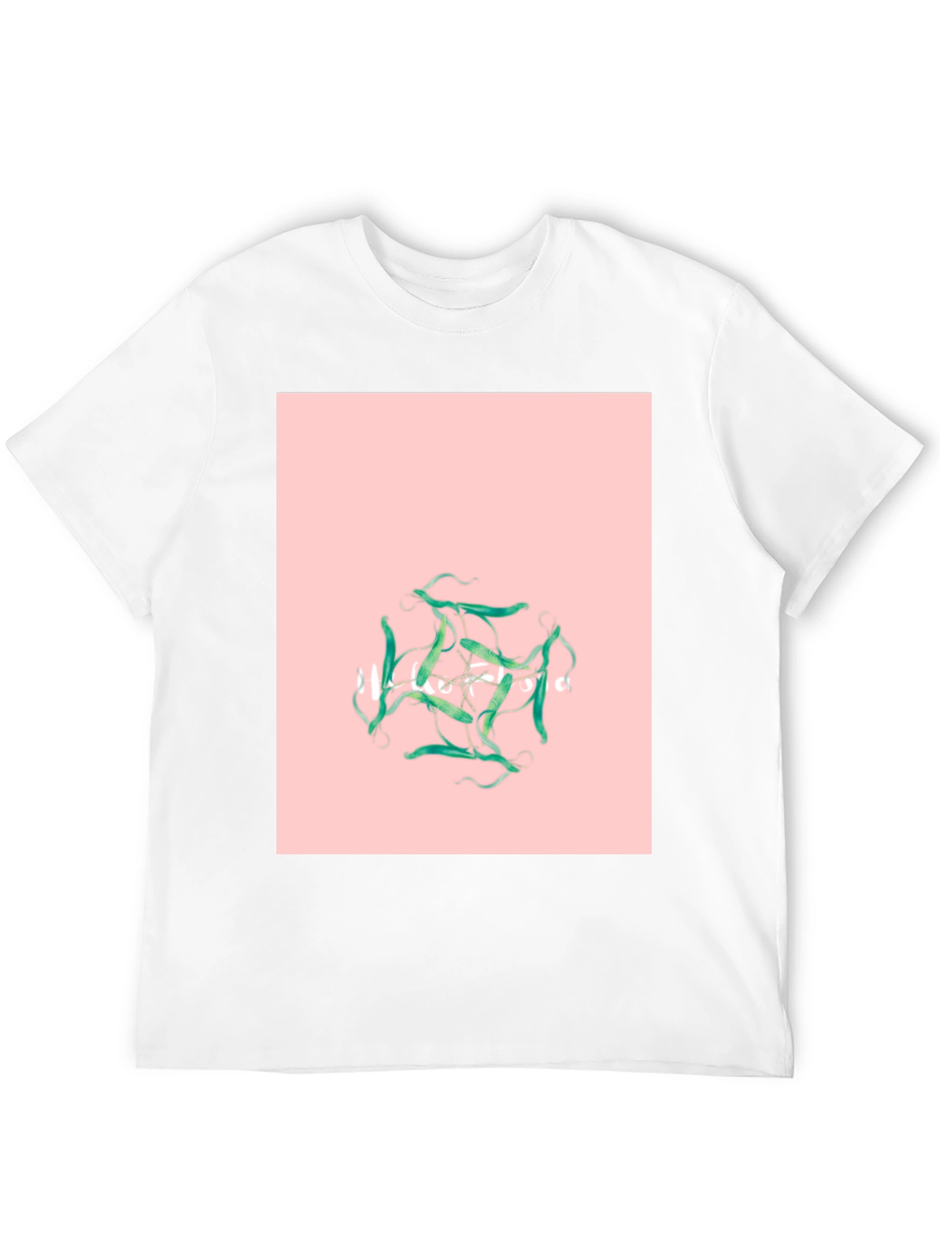 Geometric Pattern Graphic Tee - Modern Style Shirt