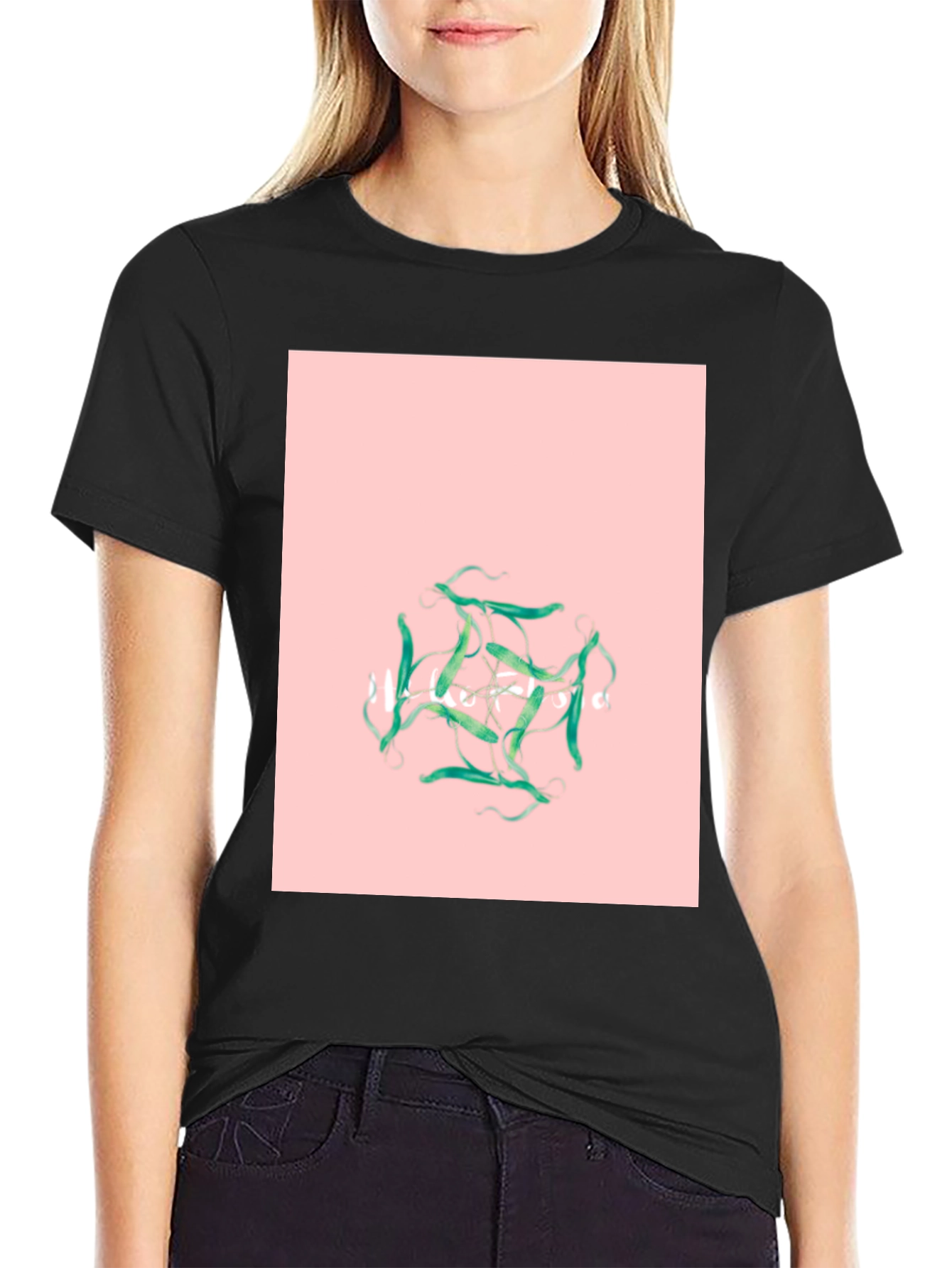 Geometric Pattern Graphic Tee - Modern Style Shirt