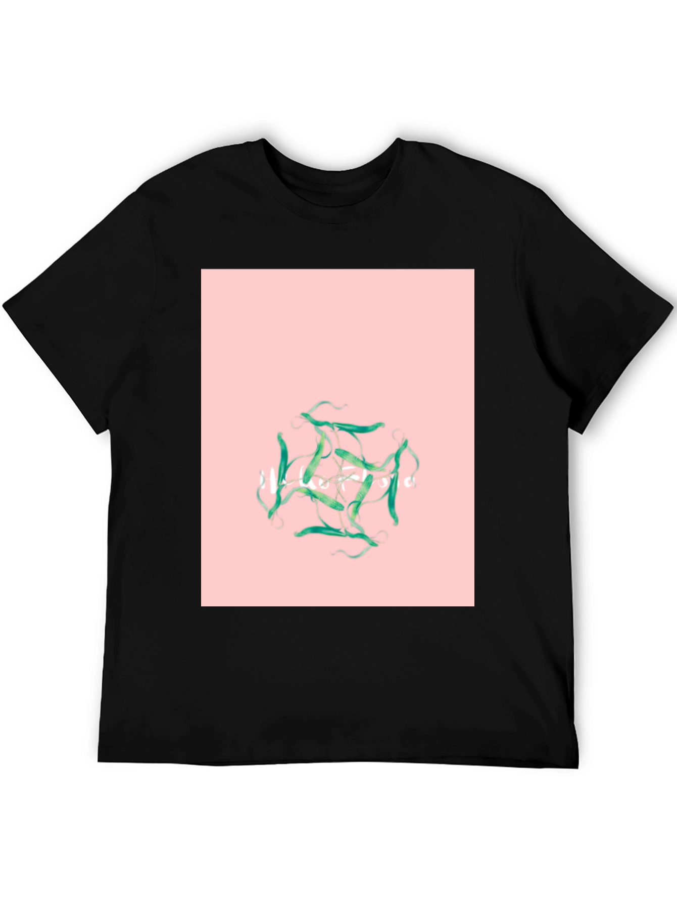 Geometric Pattern Graphic Tee - Modern Style Shirt