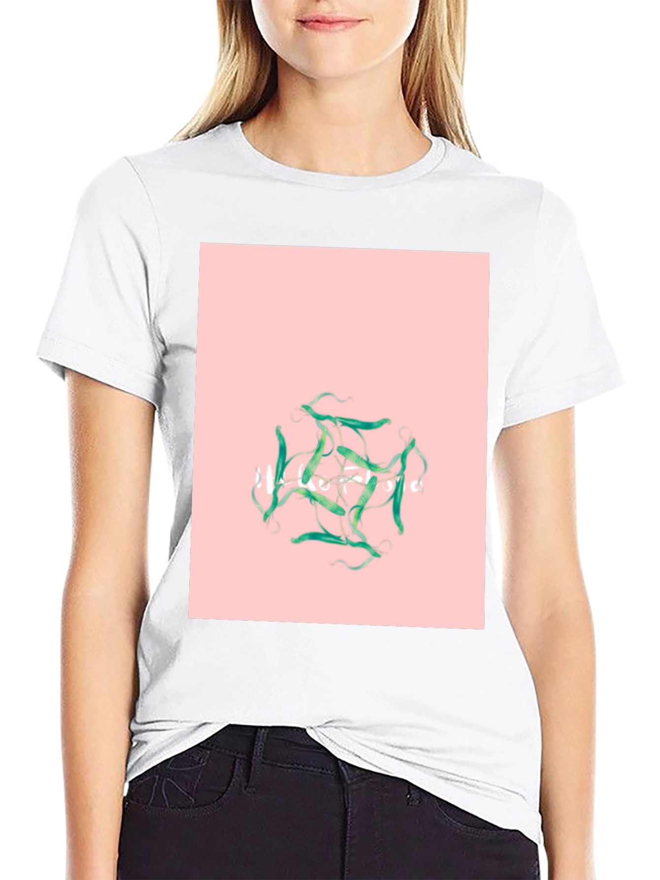 Geometric Pattern Graphic Tee - Modern Style Shirt